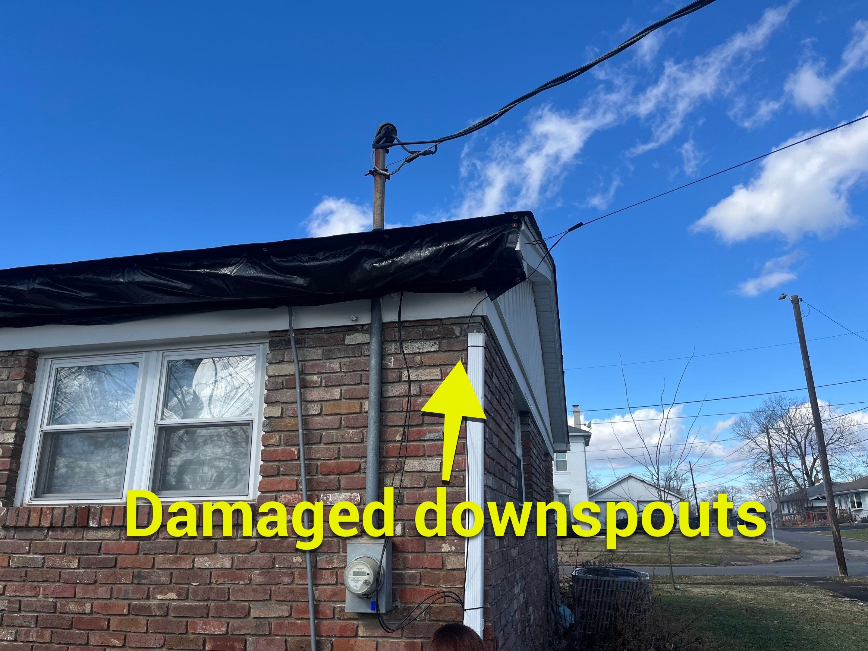 Emergency Service Tarping in Charlestown, IN by ANR Restoration
