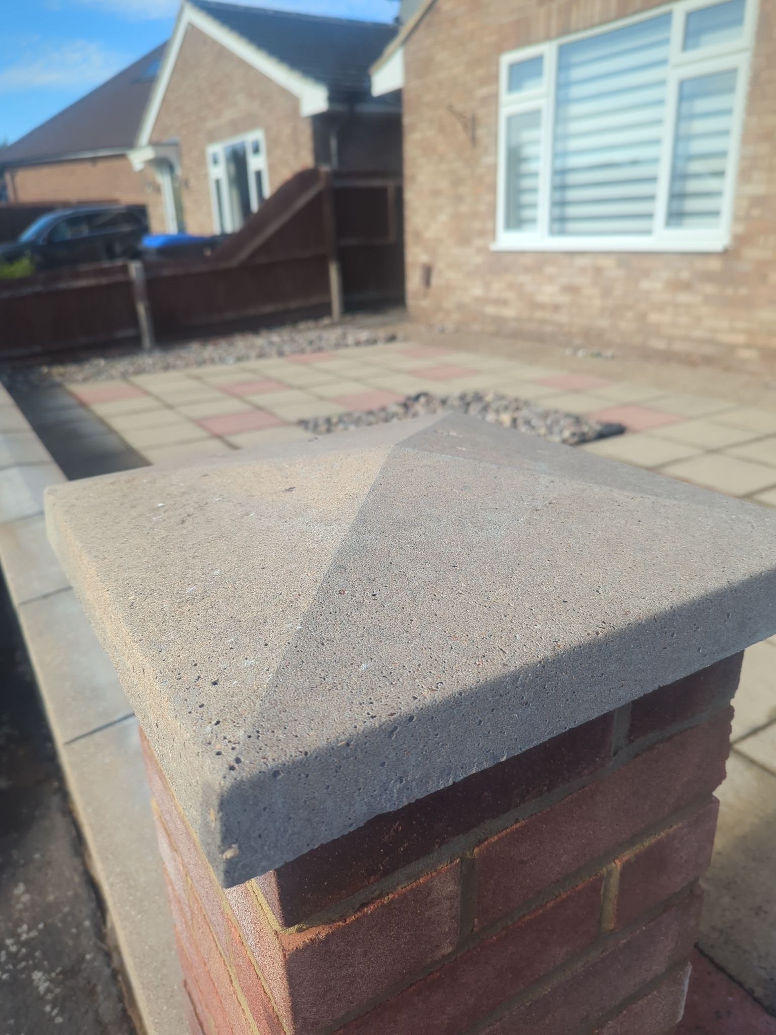 Driveway And Patio Clean using honda 21 ltr/min by Ges Exterior Cleaning ltd