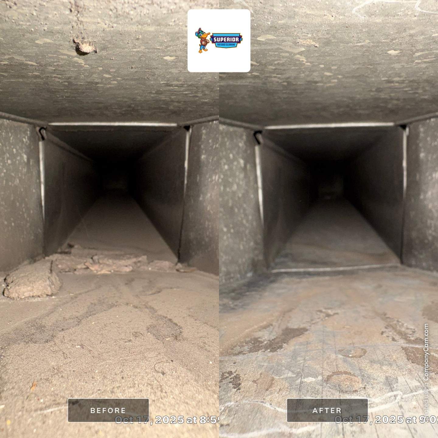 Air Duct Cleaning With a Vacuum Truck in West Mifflin, PA by Superior Air Duct Cleaning