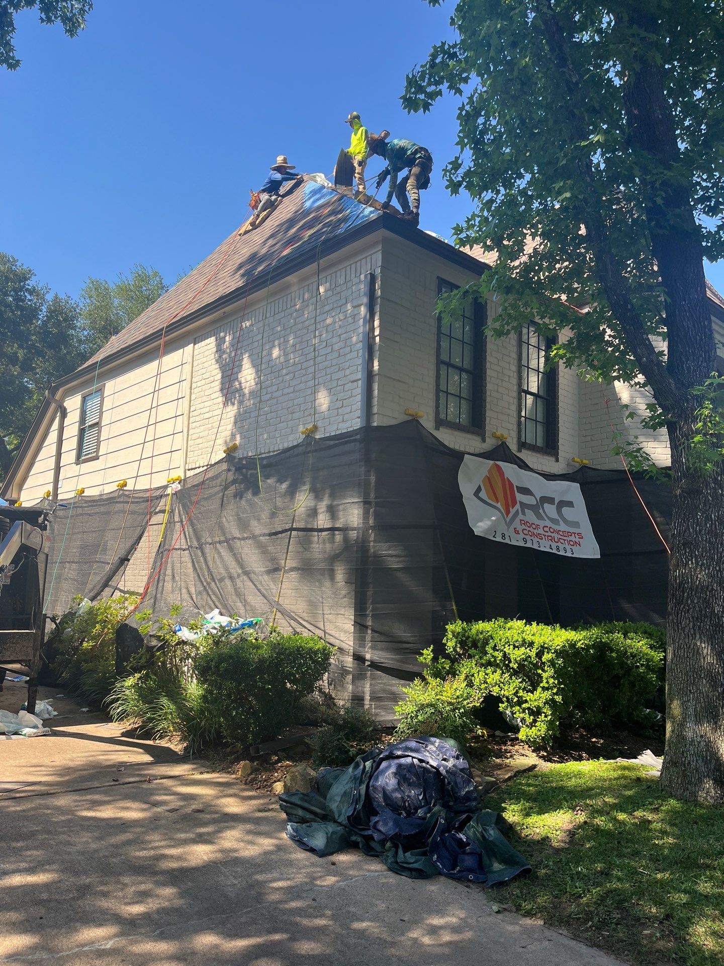 Residential Roofing Installation using Malarkey Vista Impact Resistant by Roof Concepts Construction