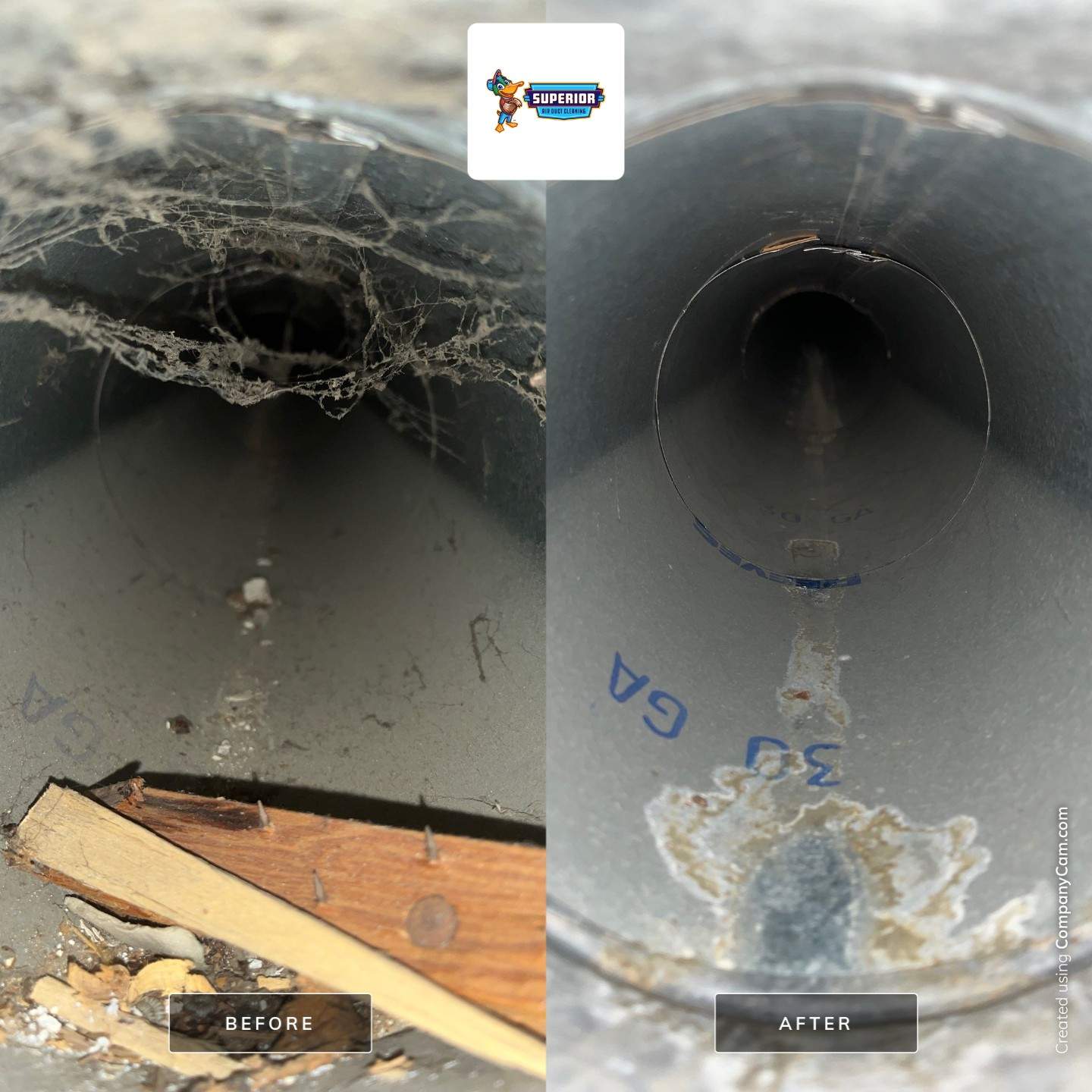 Air Duct Cleaning With a Vacuum Truck in Youngstown, OH by Superior Air Duct Cleaning