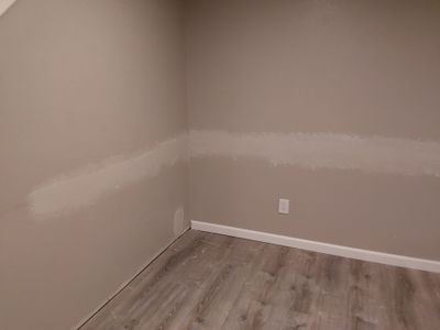 Drywall Repair Above Sliding Door + Seam Repair - Columbia, IL by Legendary Services Company LLC.