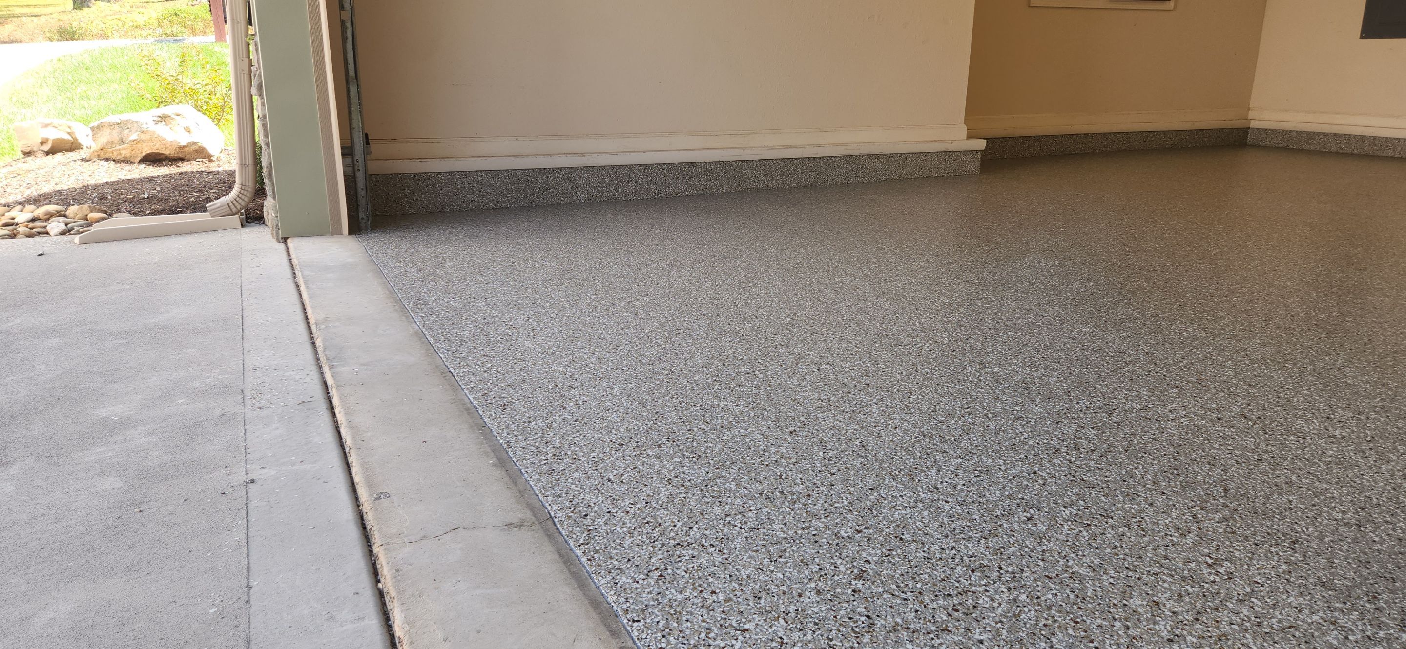 Garage Upgrade Using Creekbed!  by Elite Floor Solutions