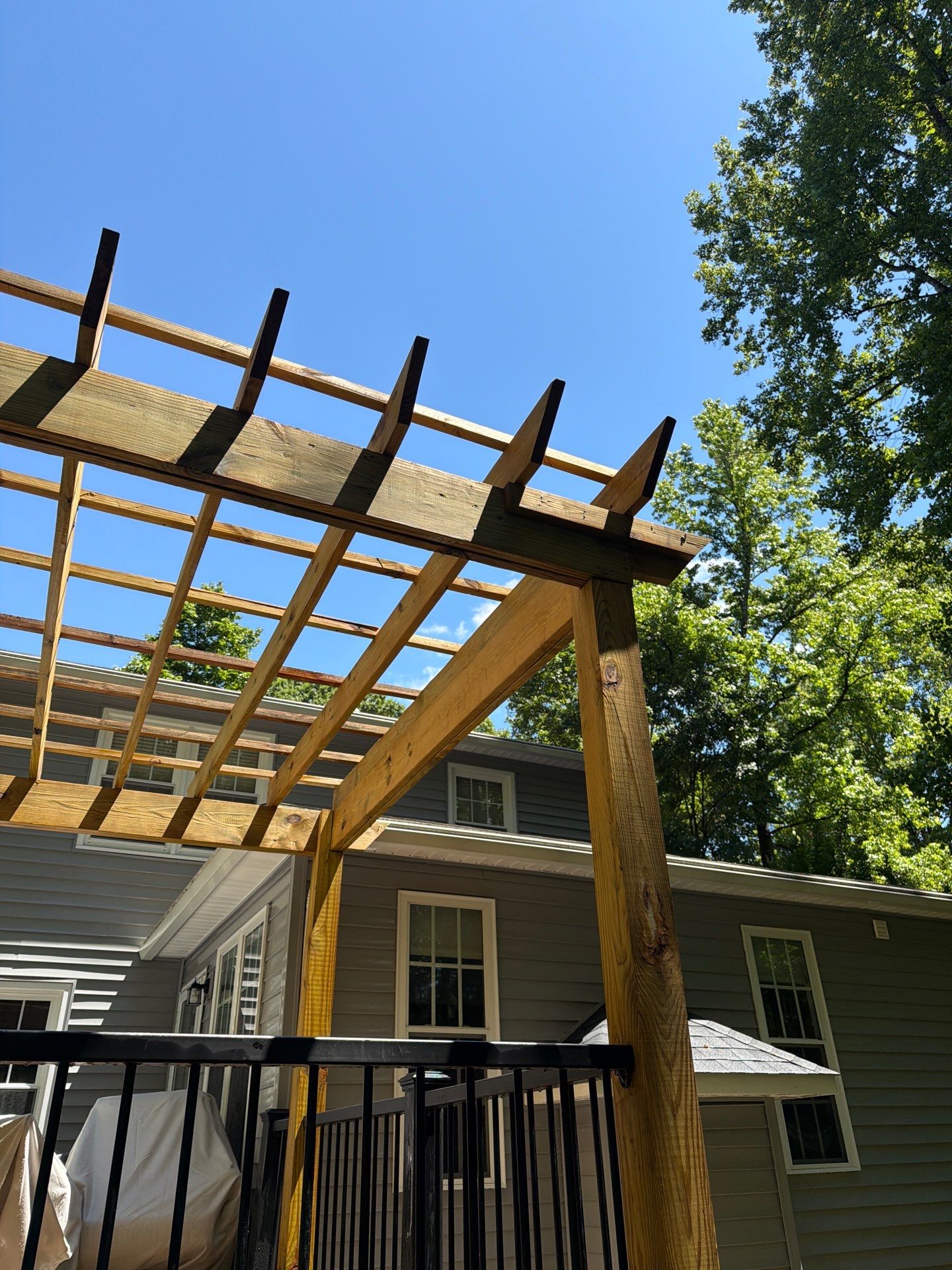 Pergola using Wood Sealant by DuraSeal