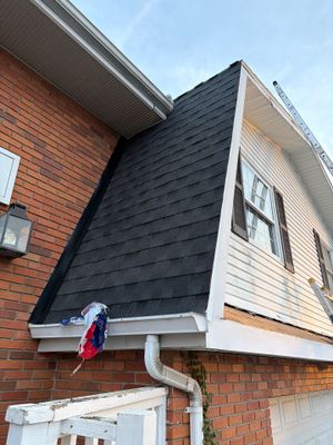 Residential Roofing Installation using GAF Timberline HDZ Charcoal