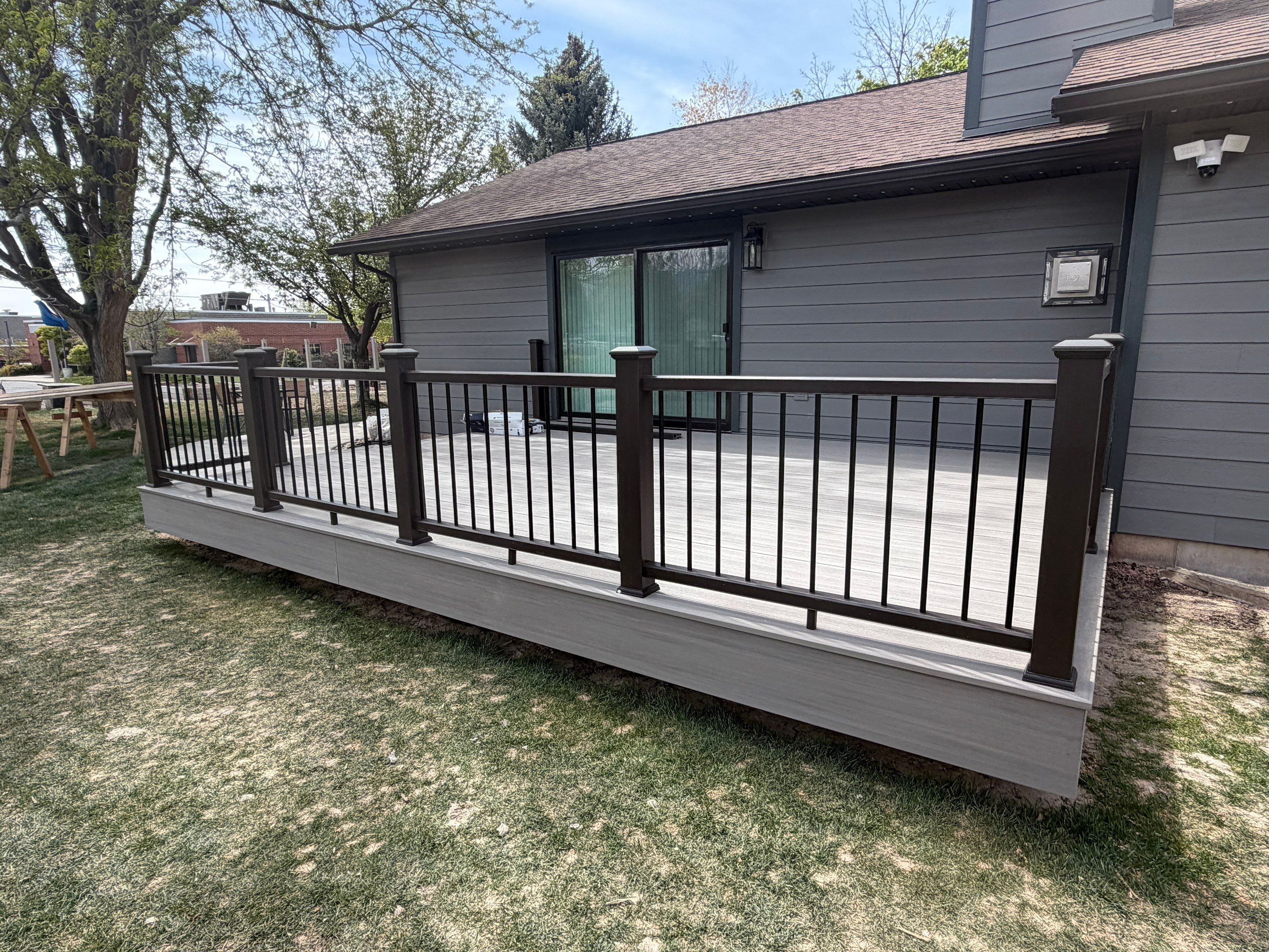 Pleasant Grow | Master Exterior Redesign | Aged Pewter & Iron Gray by Ideal Siding Utah