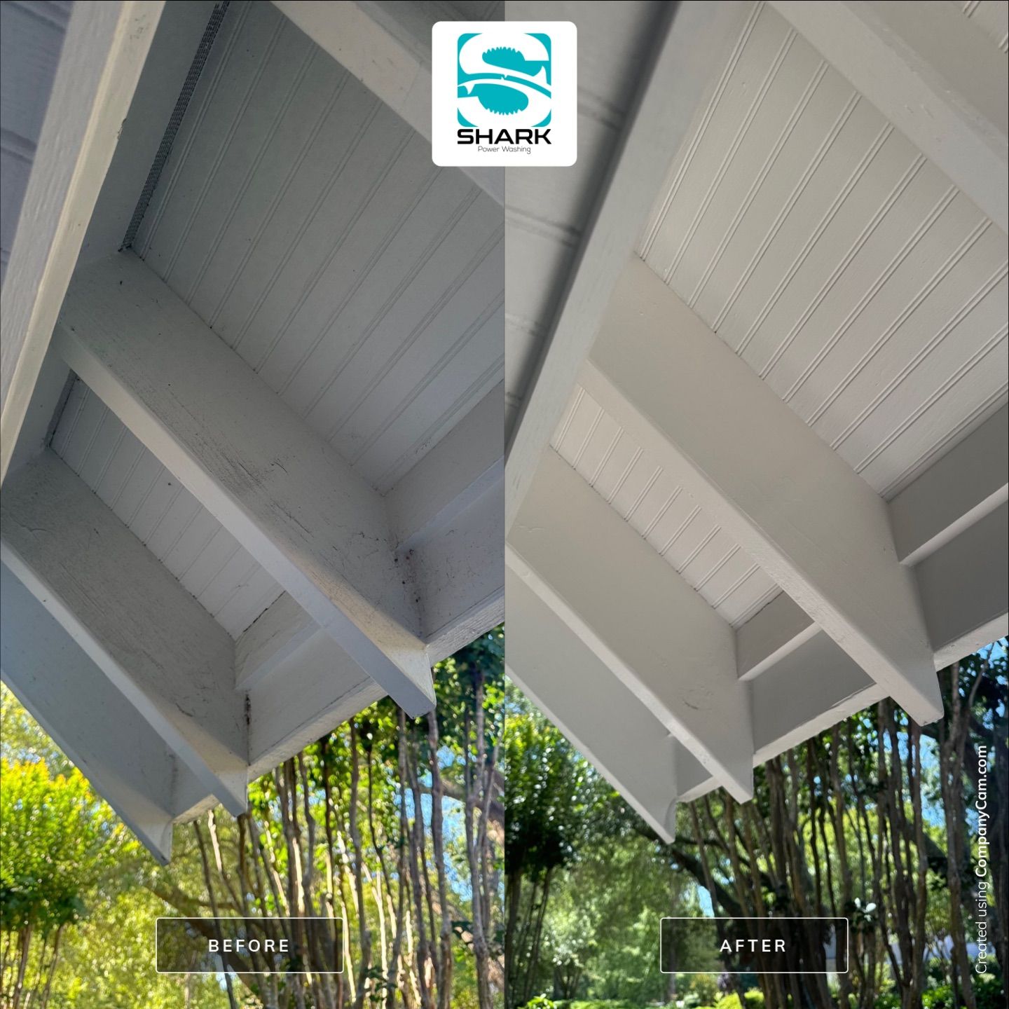 Project in Wilmington by Shark Power Washing