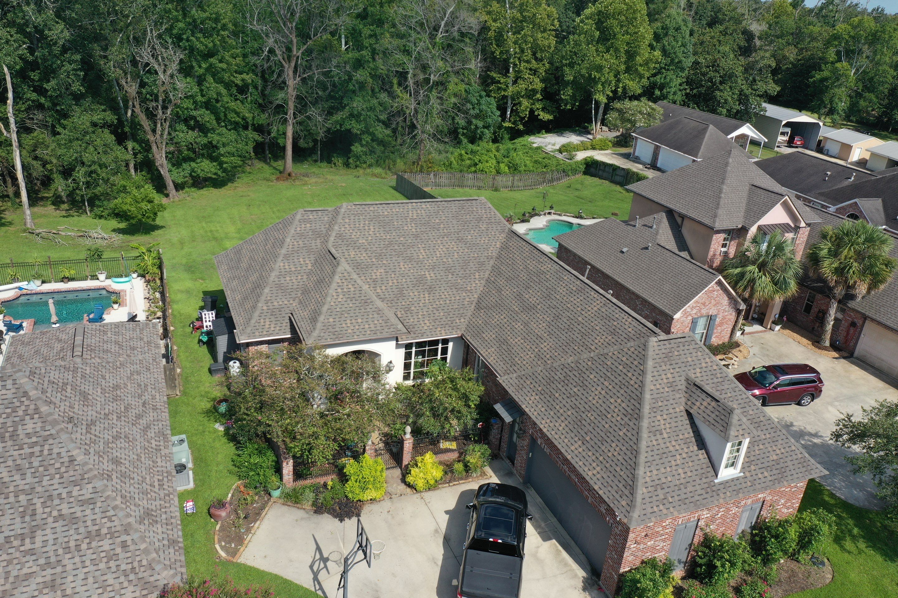 Atlas Pinnacle Pristine Weathered Shadow by Top Team Roofing & Construction