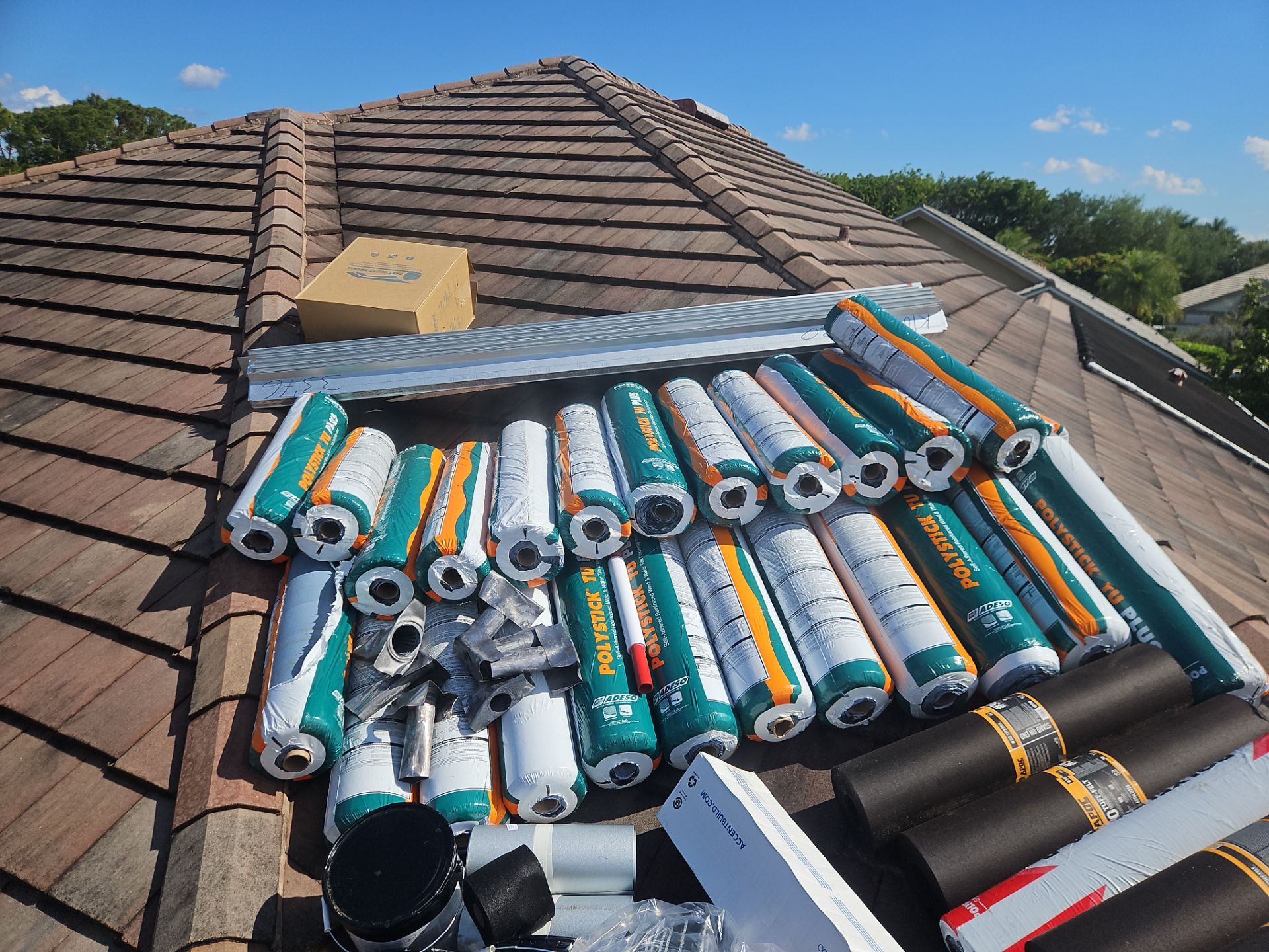 Residential Roofing Installation using WestLake Roofing Tile by BLUES BROTHERS ROOFING