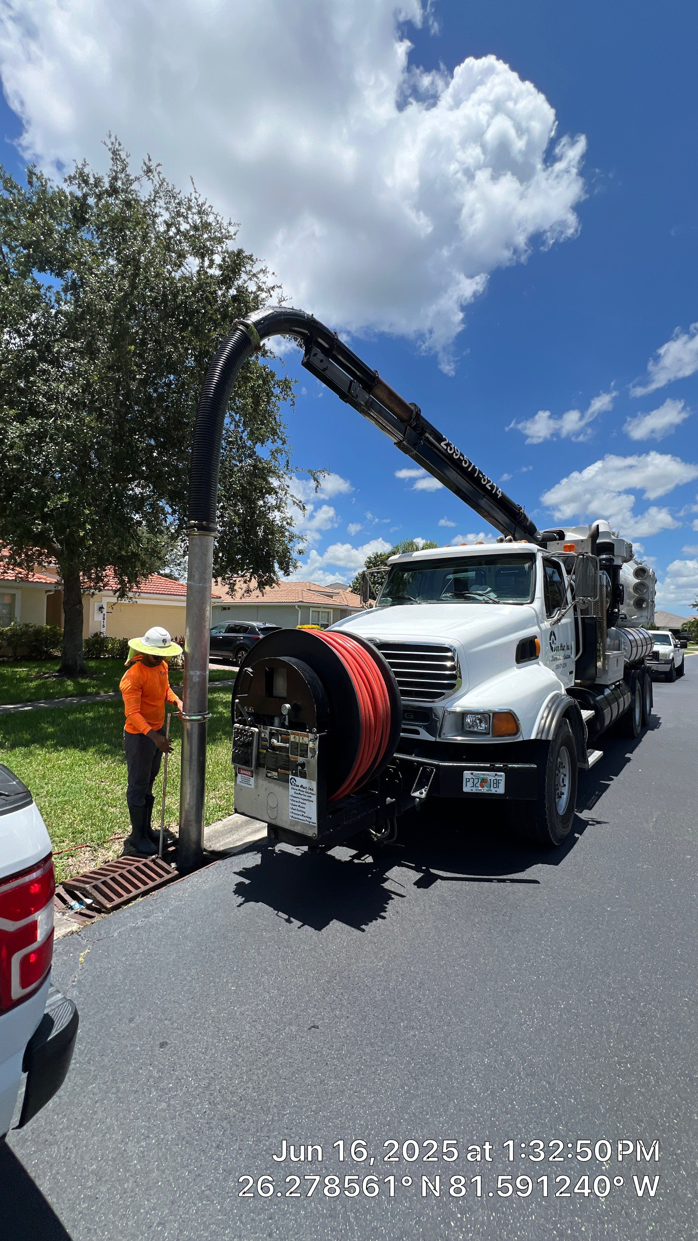 Naples Association Stormwater System Cleaning by APS Power & Water