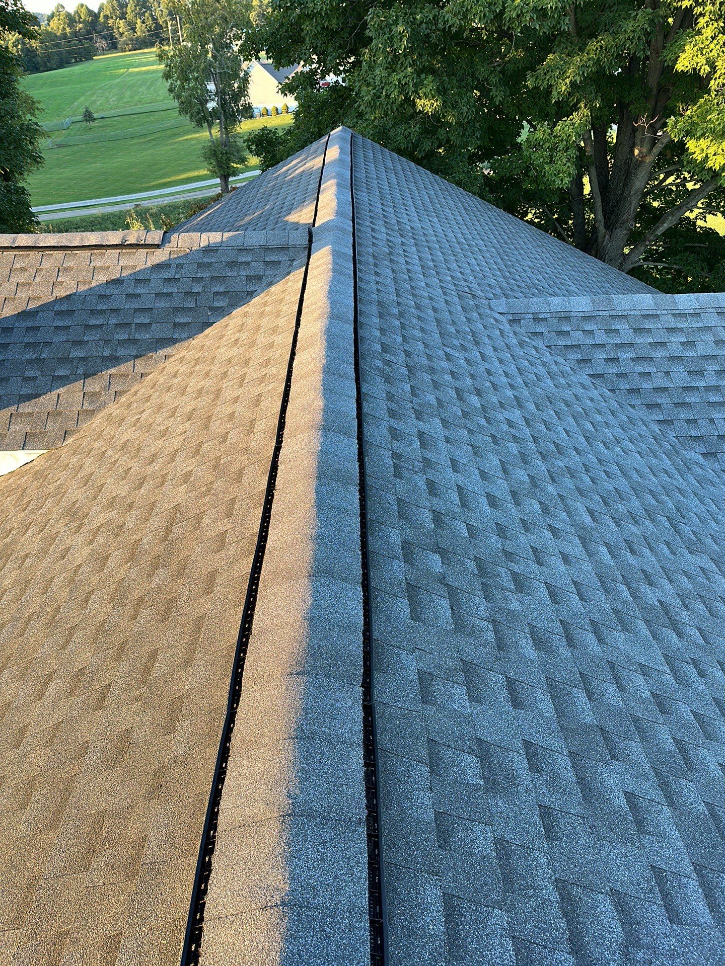 Residential Roofing Installation using GAF Timberline HDZ, Pewter Gray by Rainstoppers Roofing
