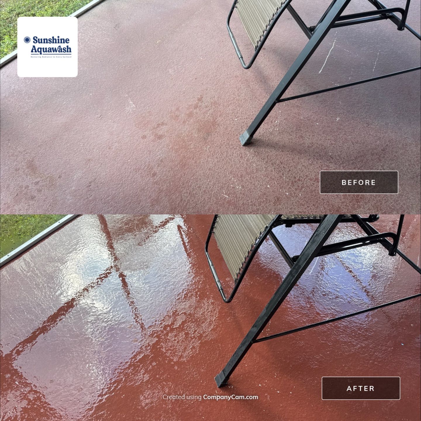 Driveway and Lanai Cleaning In Ellenton, FL by Sunshine AquaWash