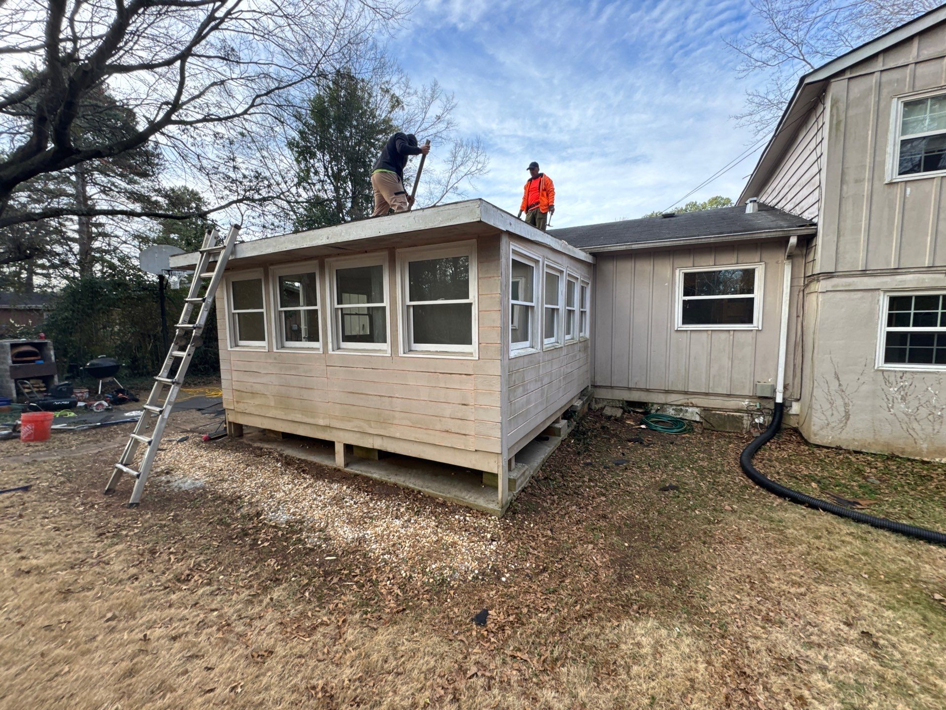 Custom Room Addition and Sunroom Construction in Doraville by Swift Home Renovations