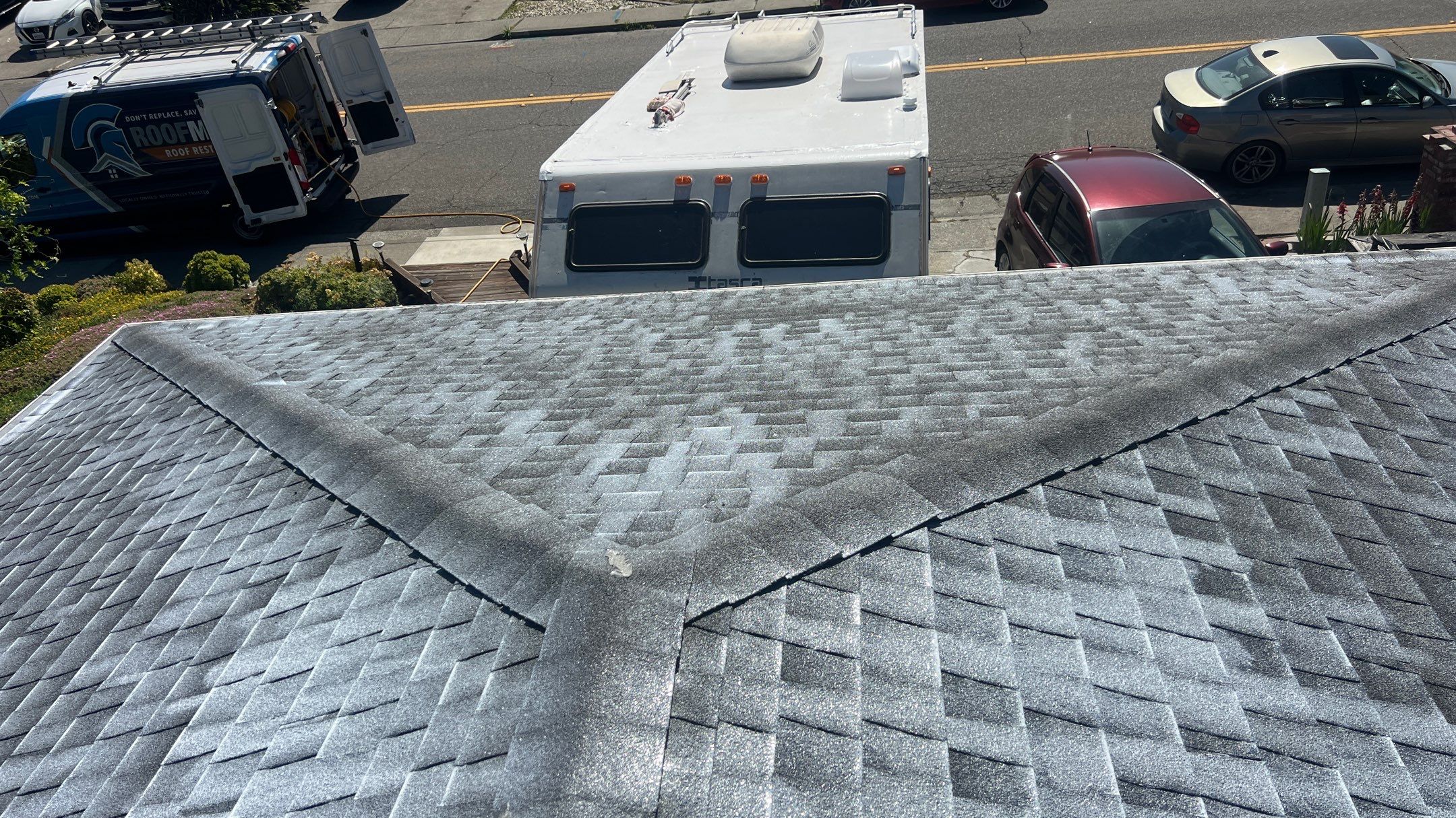 Roof Rejuvenation using Roof Maxx Treatment by Roof Maxx of Folsom