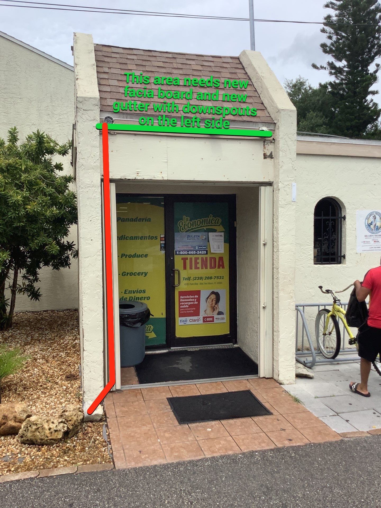 Replace the Fascia and New Downspouts Fort Myers FL by Gutter Professors