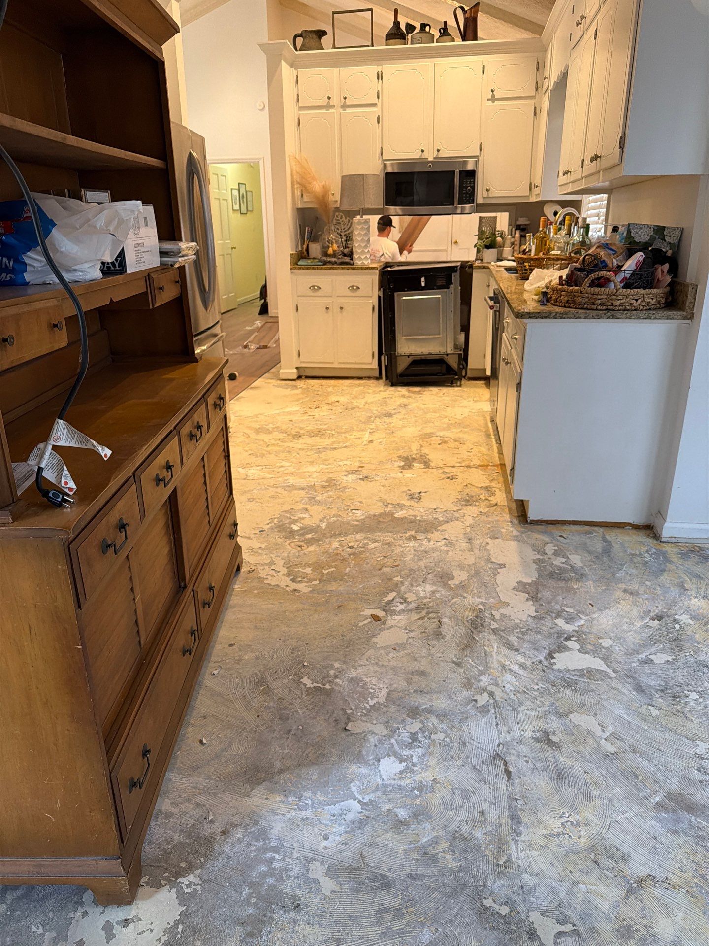 Covington Bathroom & Flooring Renovation by Praise God Painting, LLC