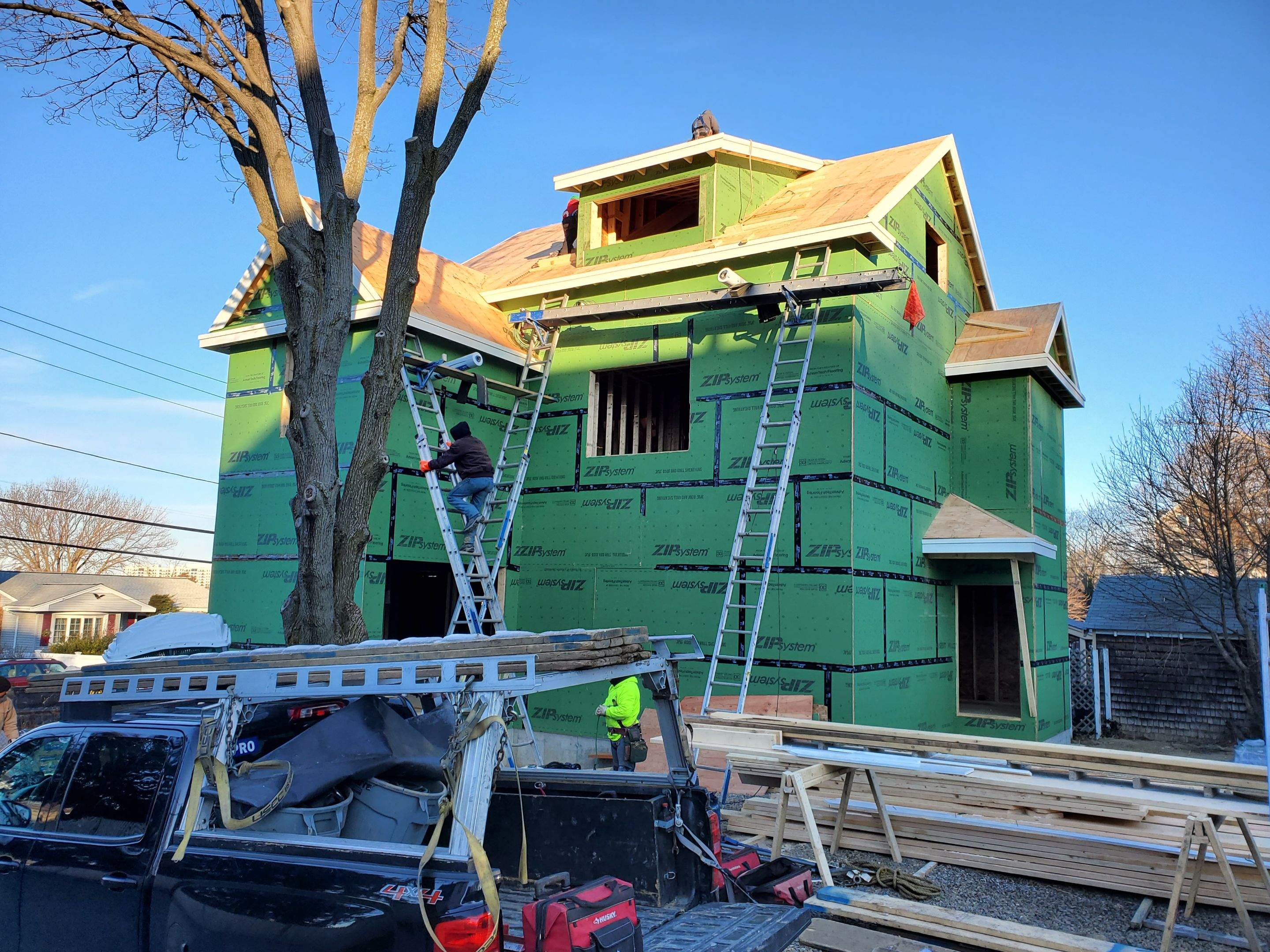 Siding Installation using James Hardie by UBrothers Construction