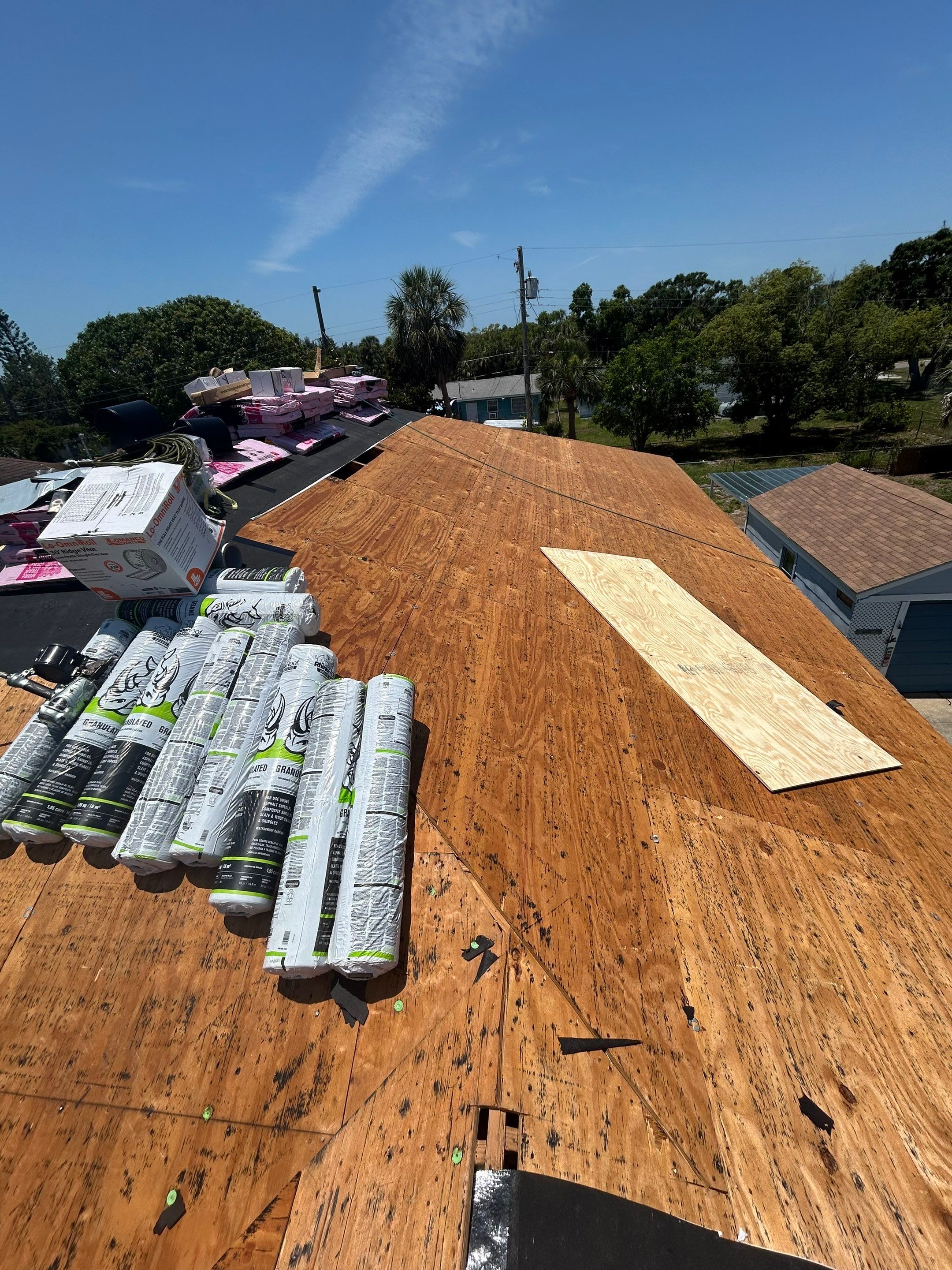 Project in St. Petersburg 33711 by Mitchell Roofing Company LLC 