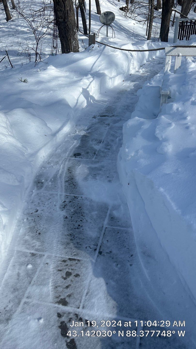 Roof Snow And Ice Dam Removal using Steamer by Stendahl Services