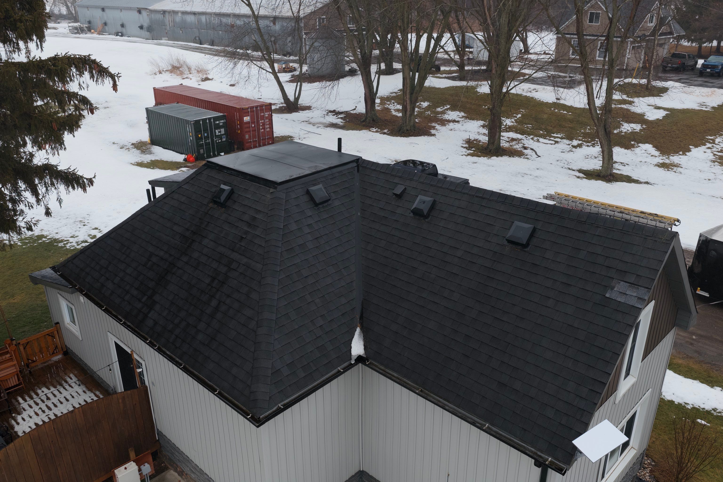 Project in Hamilton by The Roofing Crew