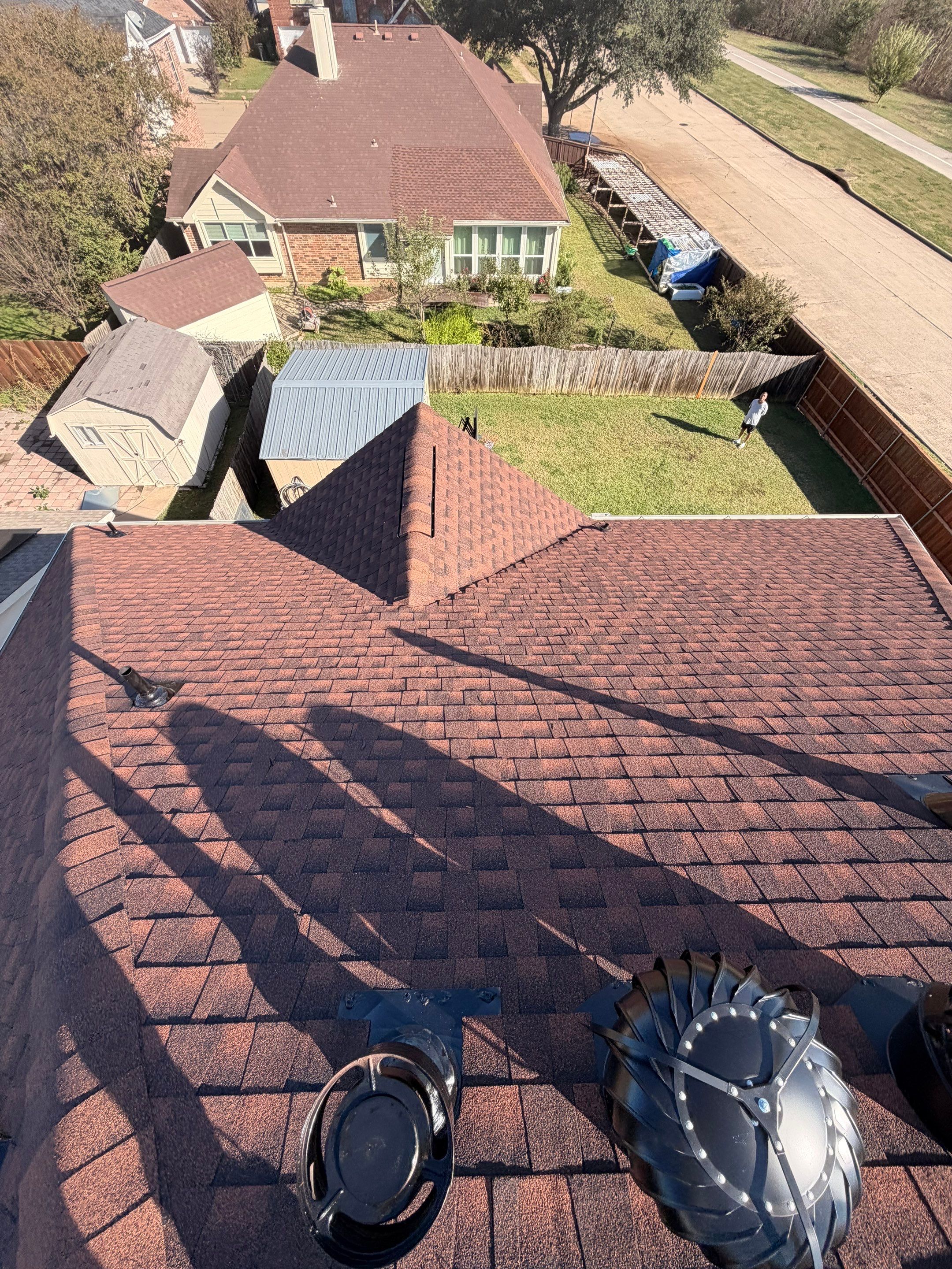 GAF Timberline HDZ - Hickory by Top Sun Roofing
