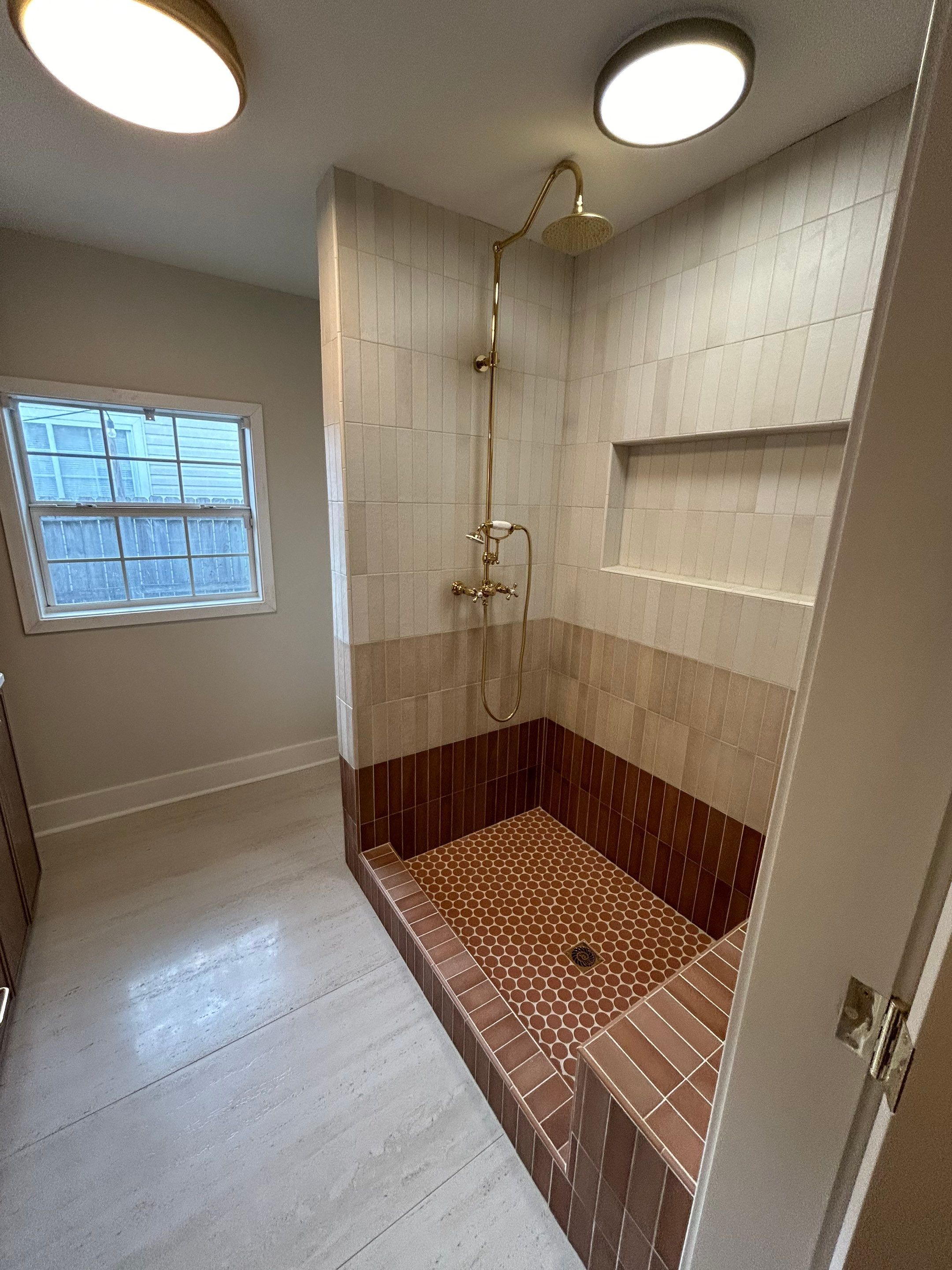 Gorgeous Full Bathroom Remodel  by Footprints Floors of Nashville