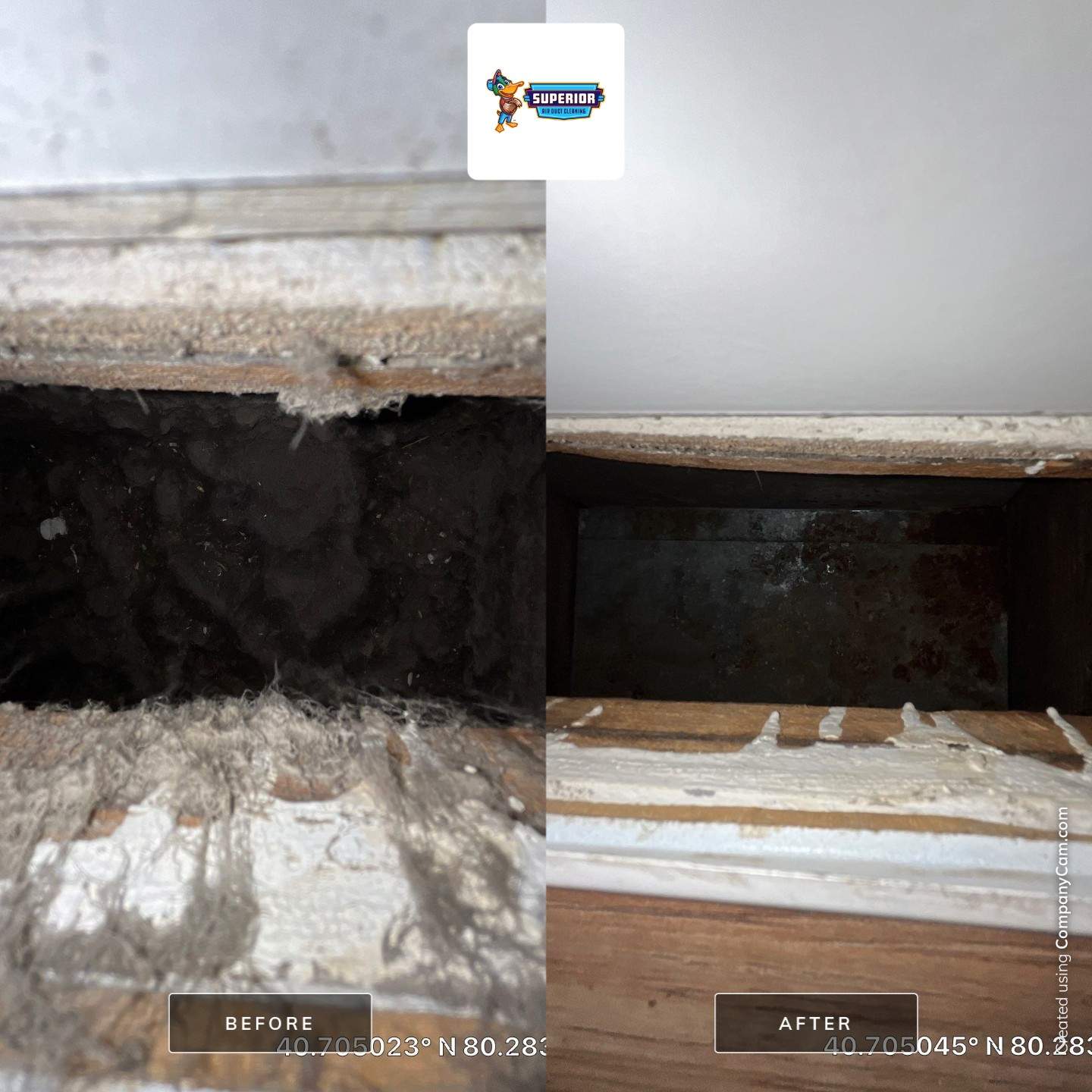 Air Duct Cleaning With a Vacuum Truck in Rochester, PA by Superior Air Duct Cleaning