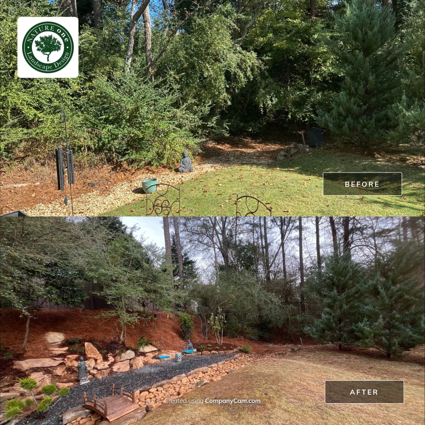 Drainage and Landscaping in Irondale by NATURE ONE - LANDSCAPE DESIGN