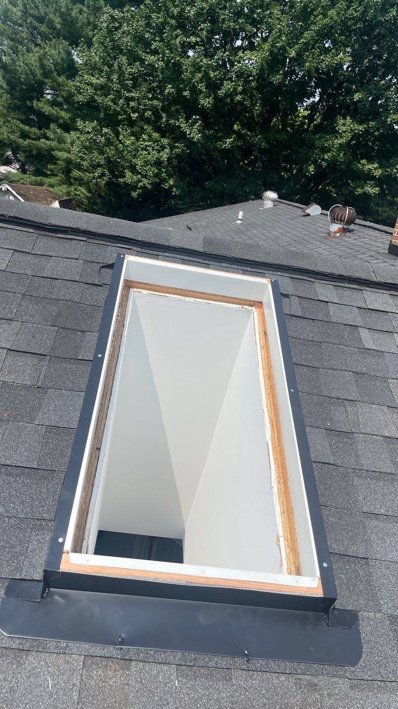 Skylight Replacement in Middletown by Frederick Roof Repair