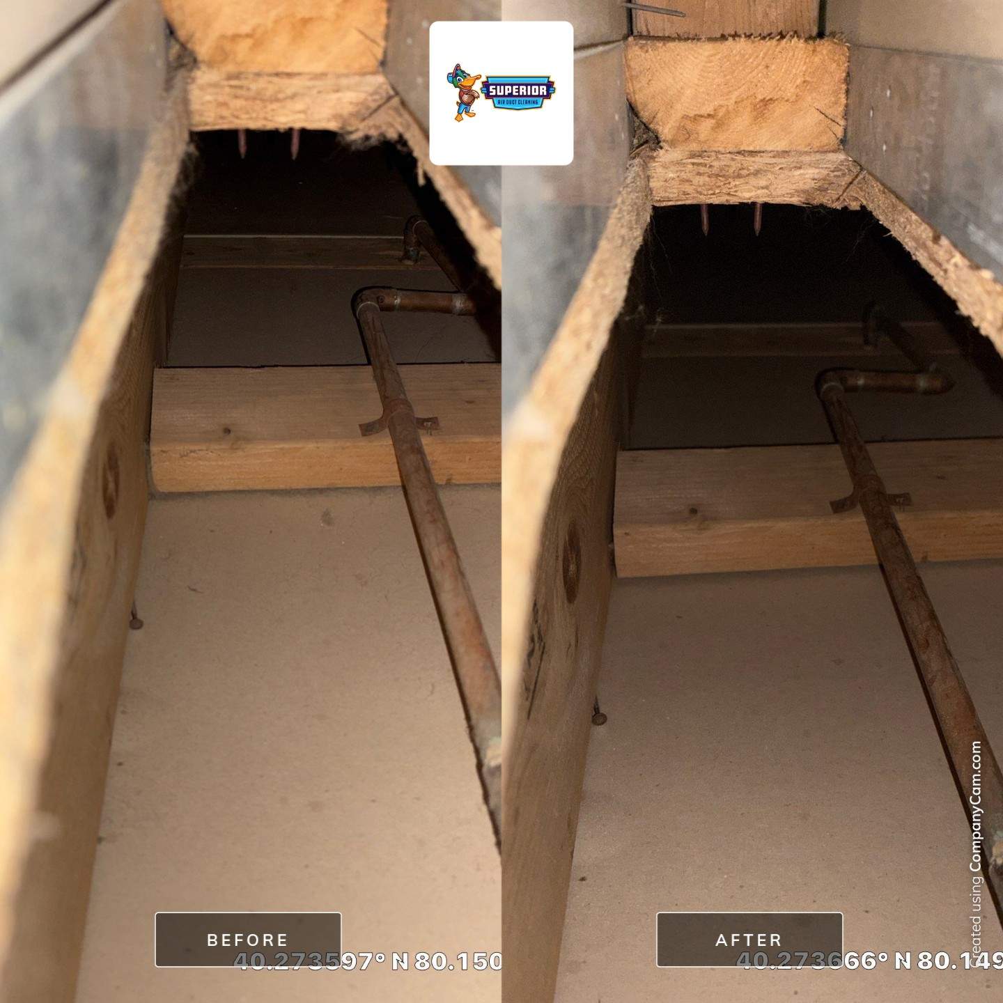 Air Duct Cleaning With a Vacuum Truck in Canonsburg, PA by Superior Air Duct Cleaning