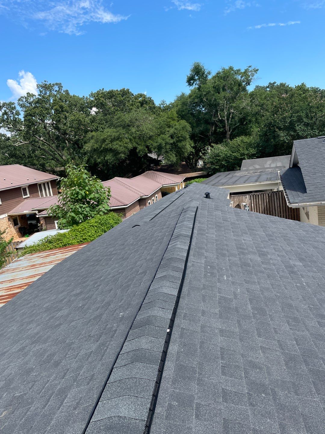 Residential Roofing Installation using Roof Replacement by American Roofing & Construction LLC