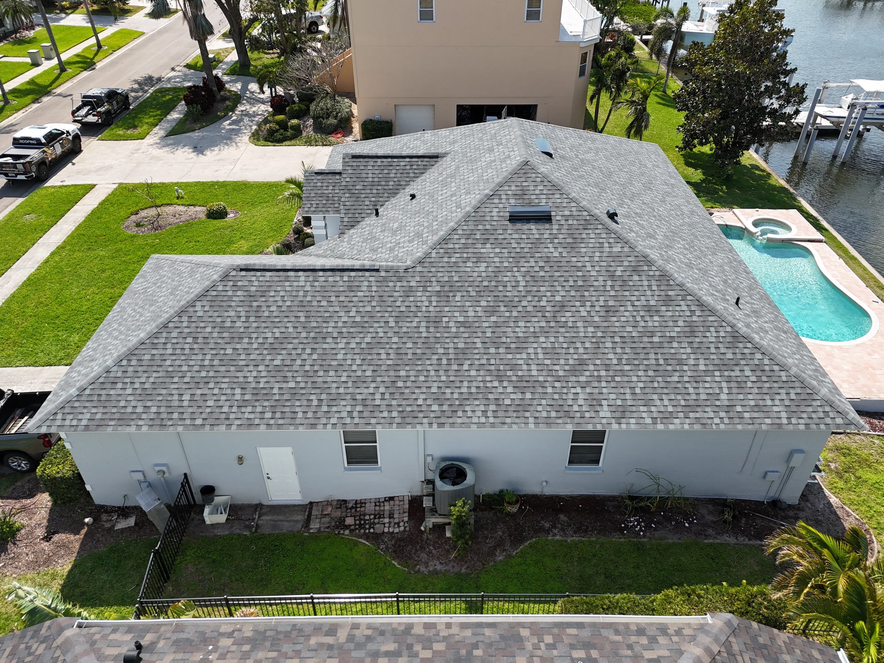 Roof Replacement in Apollo Beach Fl. by Steadfast Roofing 