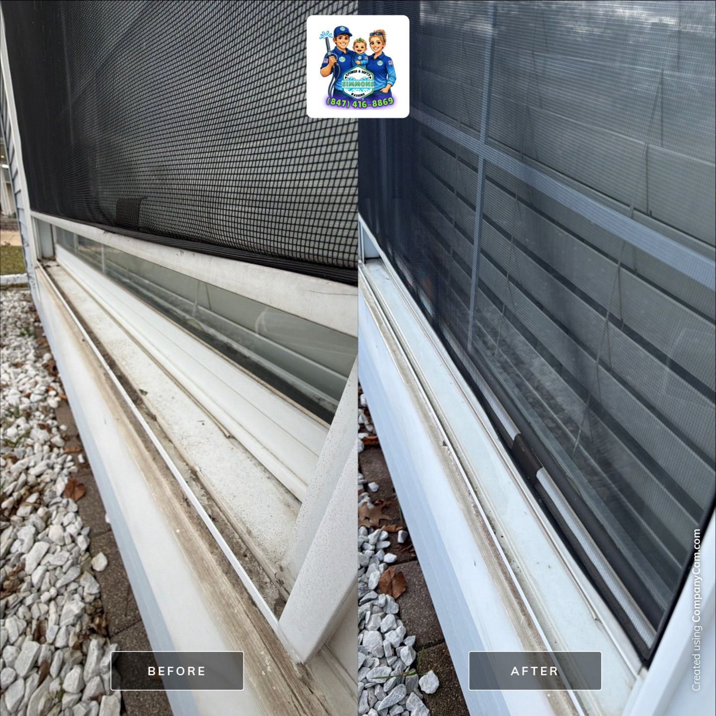 Project in Elk Grove Village by Simmons Power & Soft Washing