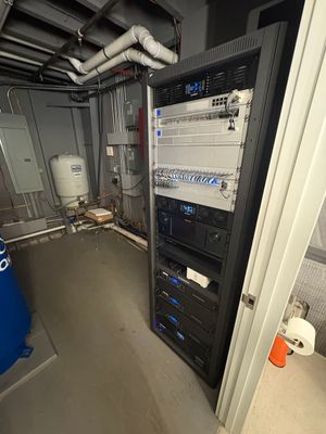 Rack Rebuild, Network & Surveillance Upgrade