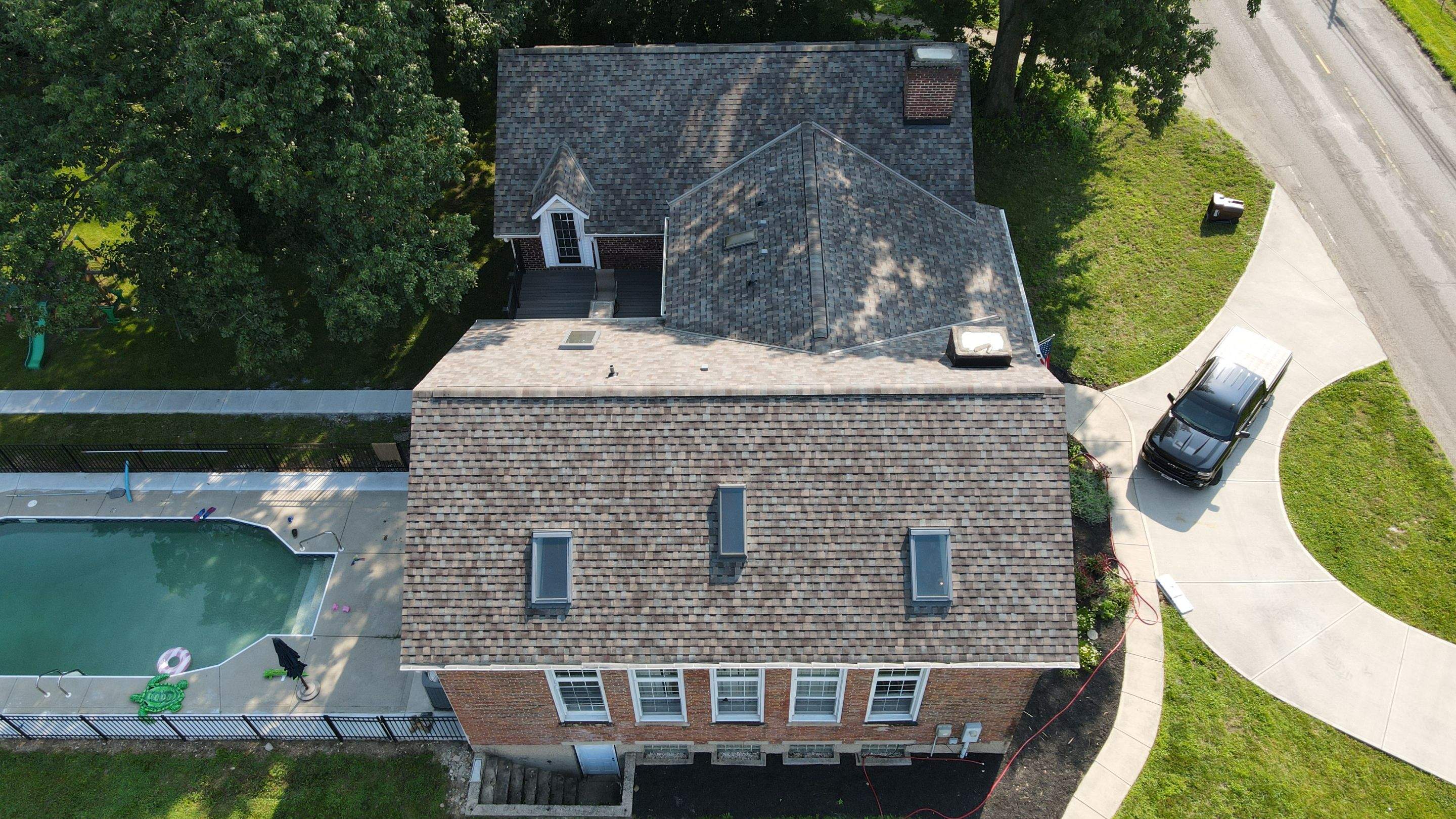 Residential Roofing Installation using Atlas Pristine by Tamlin Roofing