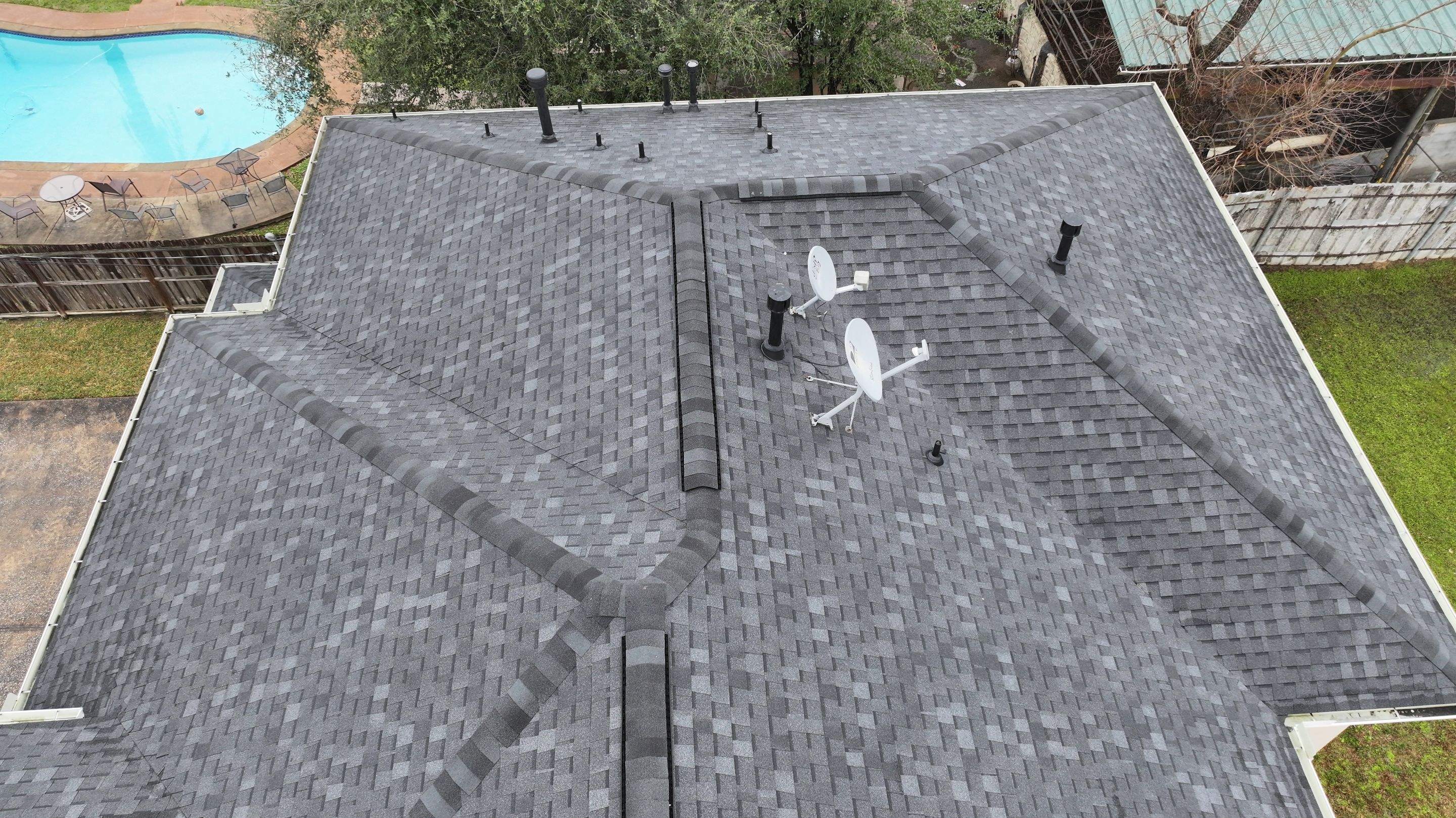 Storm-Damaged Roof Rebuilt, Deck Repairs Included — Houston, TX by PL Roofing & SB Roofing, LLC.