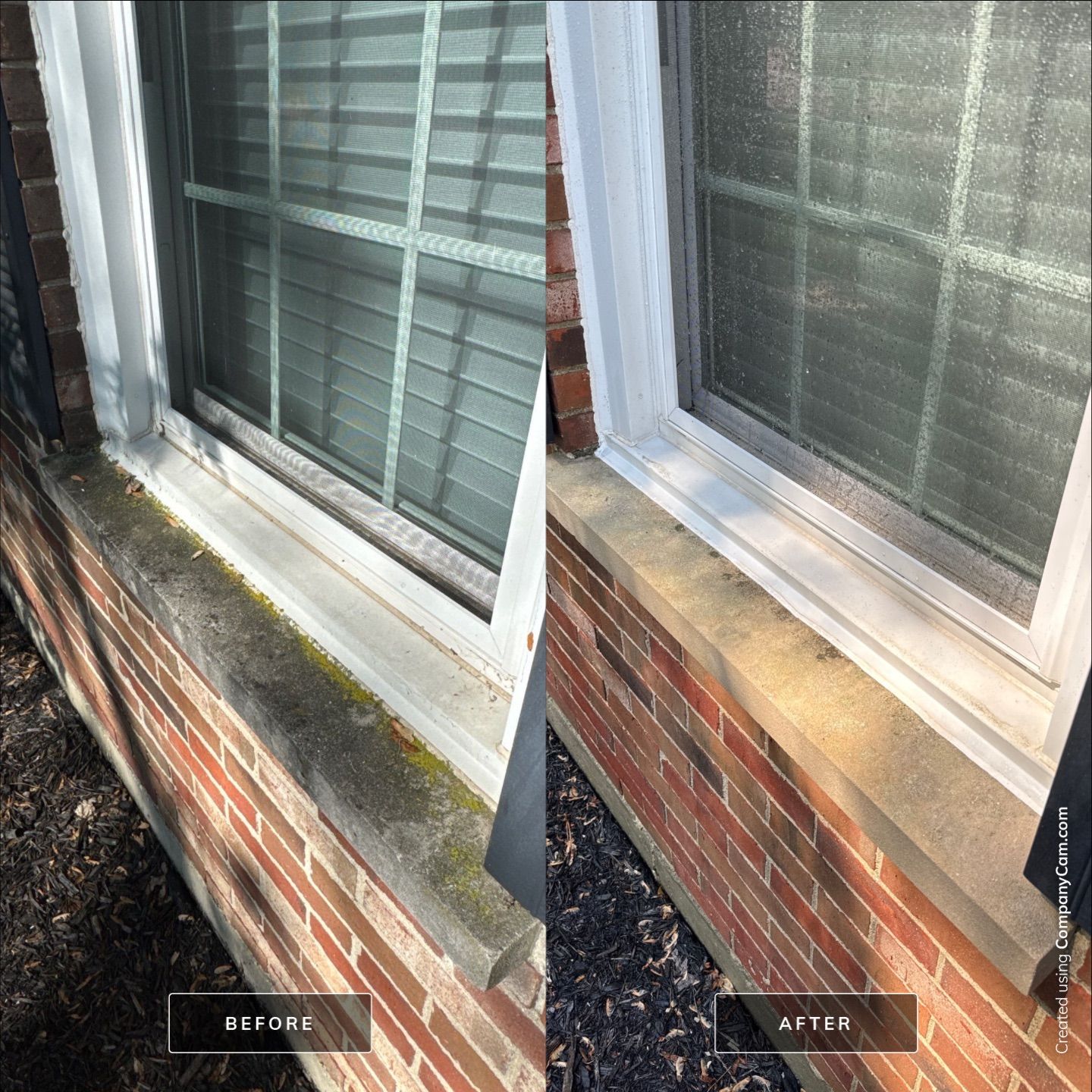 Project in Arlington Heights by Simmons Power & Soft Washing