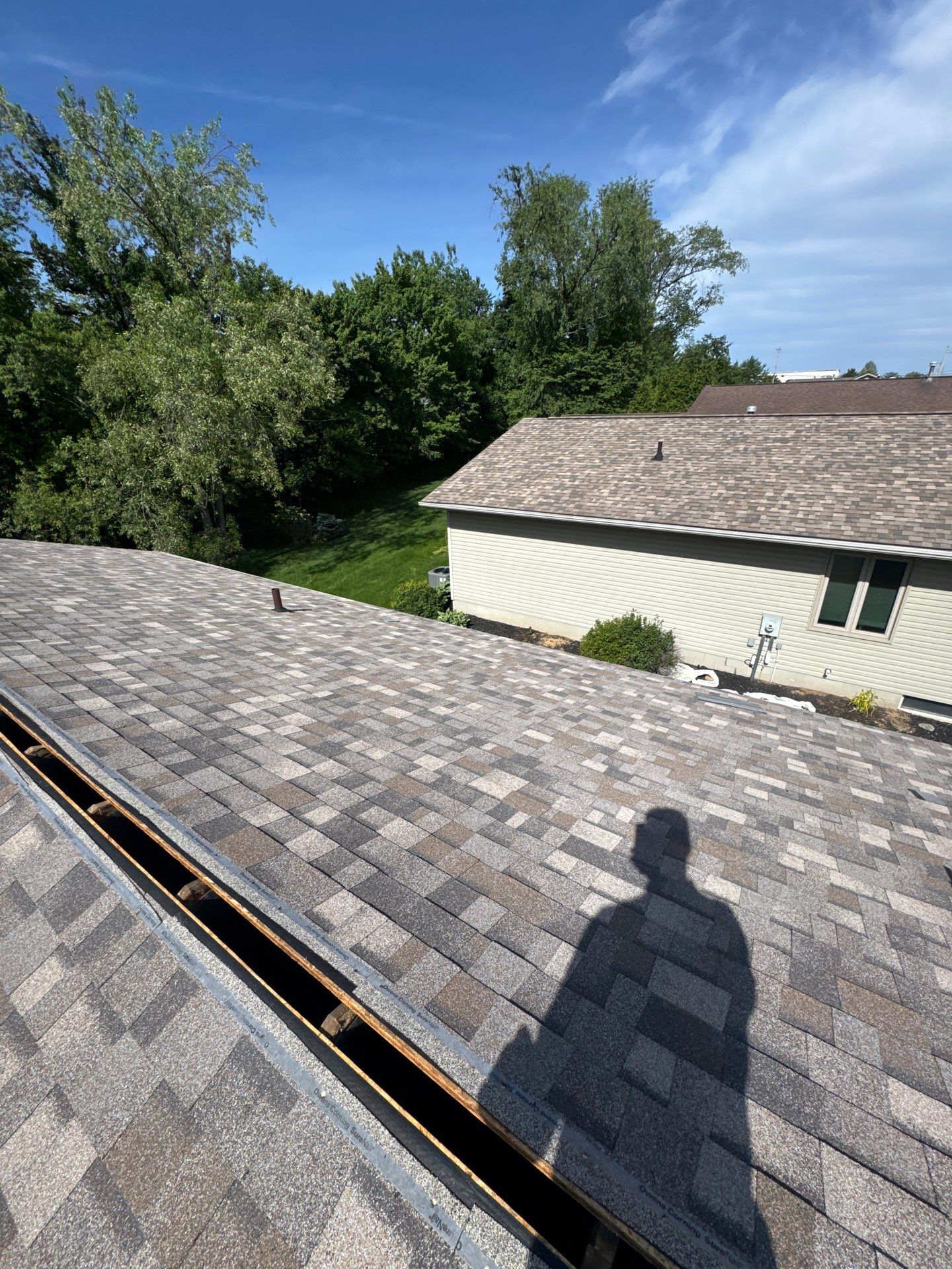 Asphalt Shingle Roof Replacement and Ridge Vent Installation in Wooster by Cornerstone Roofing And Siding