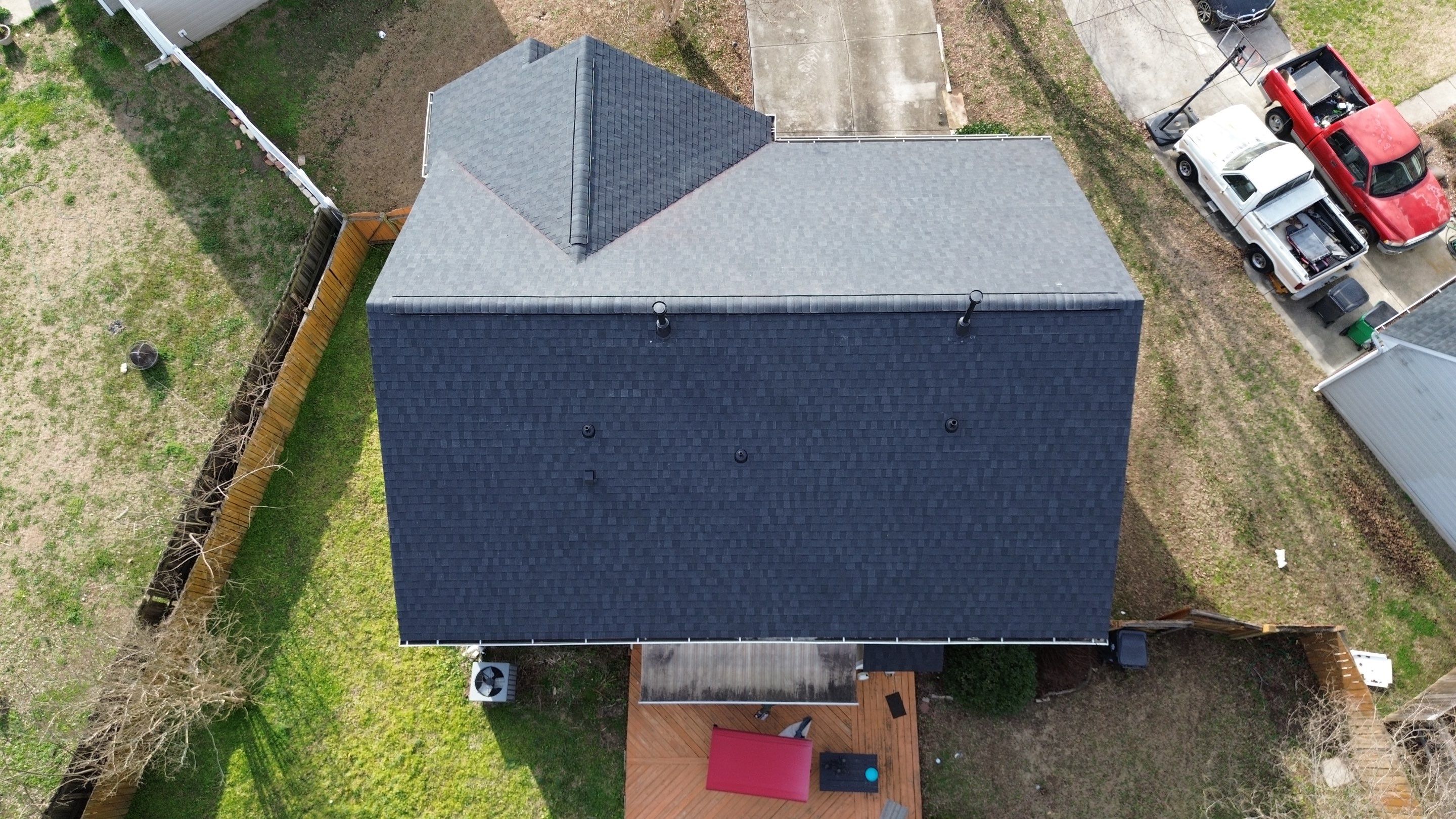 Roof replacement by hail damage by Just Brilliant Restoration JBR