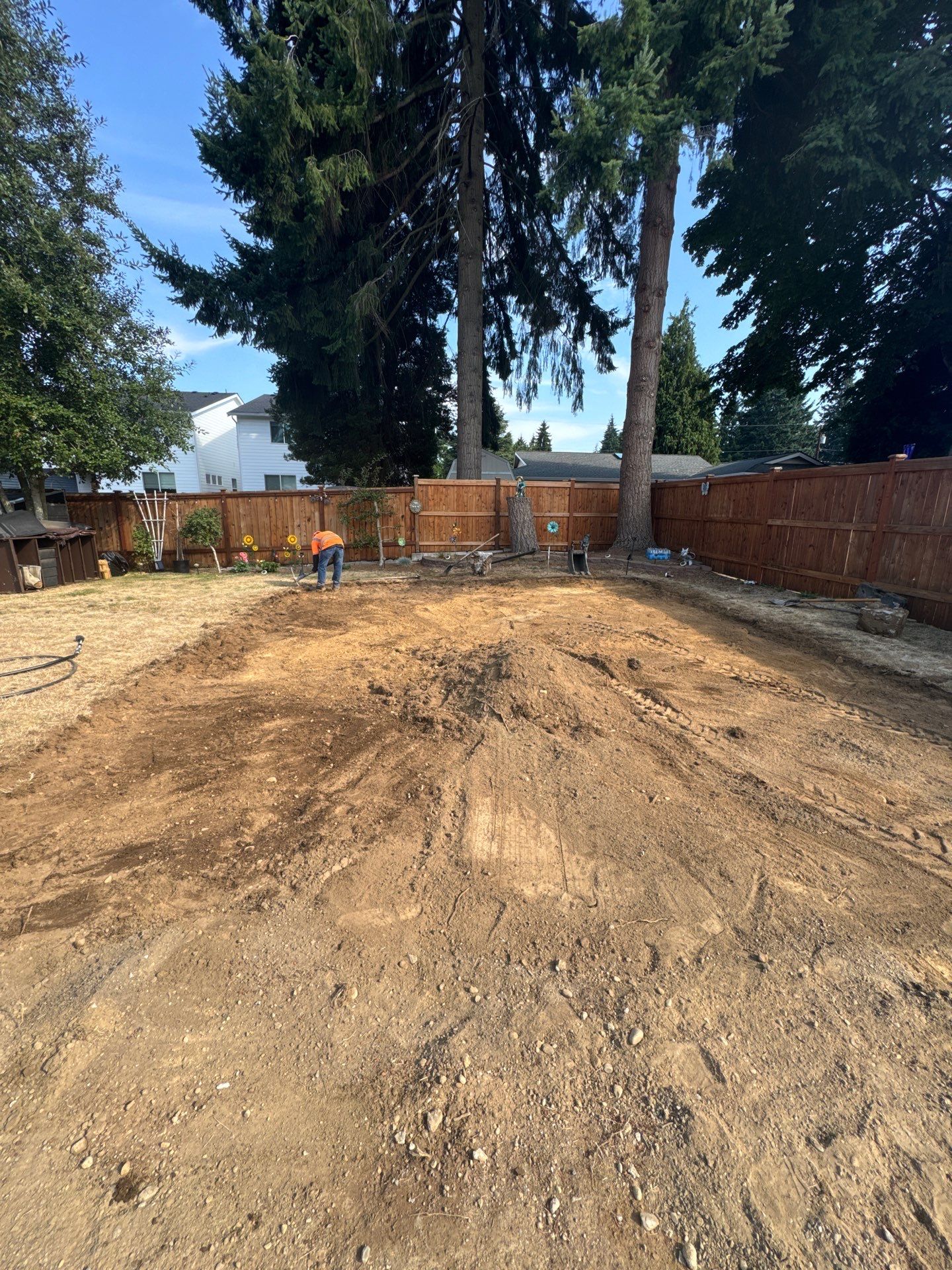 Backyard Concrete Slab Installation | Everett  by Jireh Asphalt & Concrete Inc 
