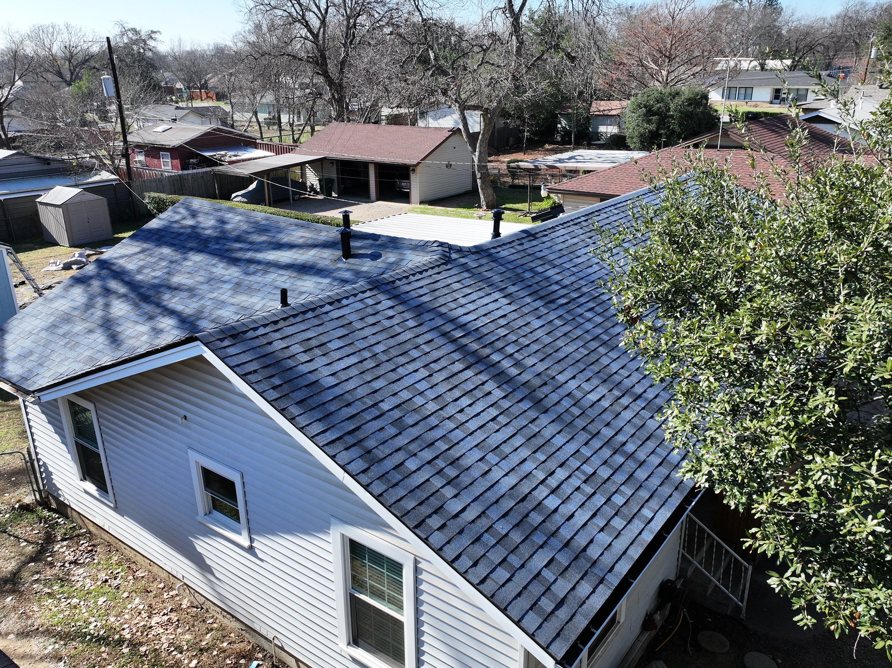 Owens Corning Duration Harbor blue, New Decking!!! by Becker Roofing and Exteriors