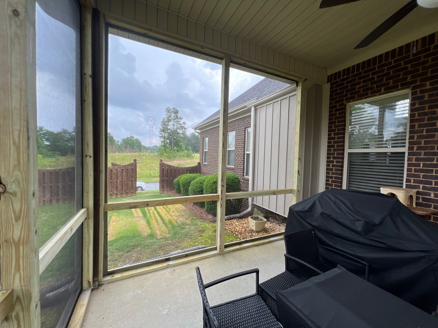 River Valley Road - Screened Porch Install  by Pillar and Pine