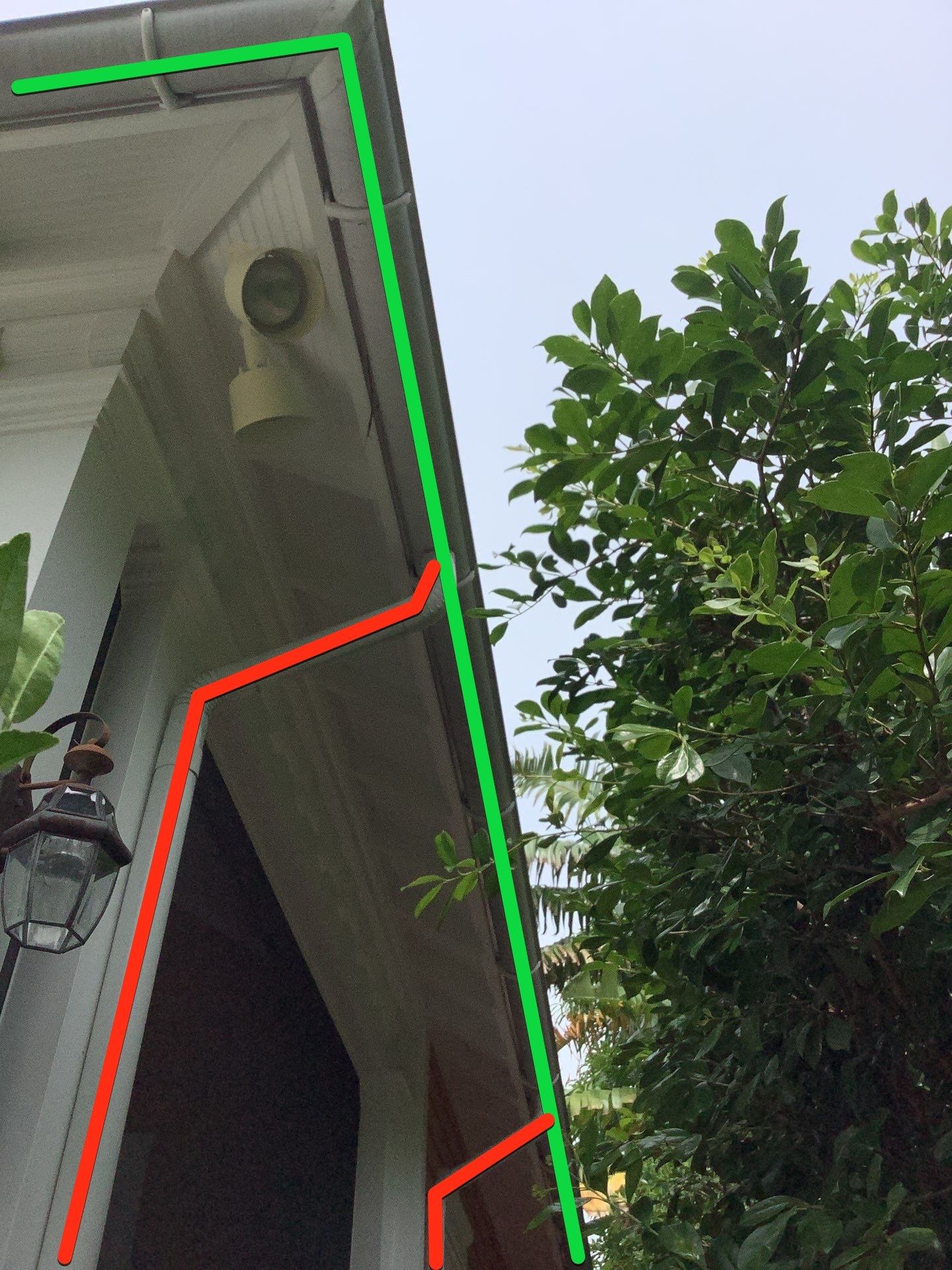 Half-Round Gutters Installation in Boca Grande FL by Gutter Professors