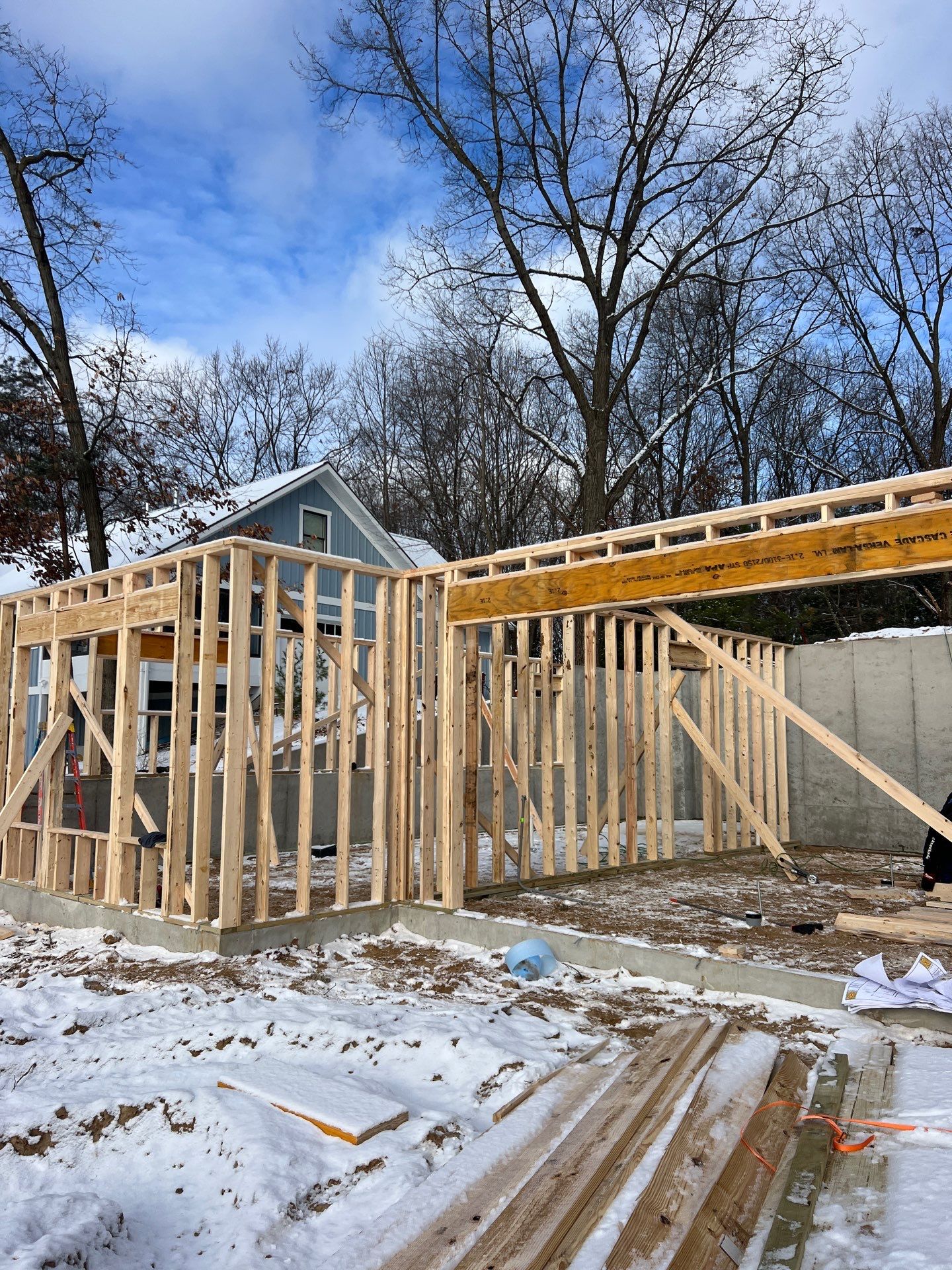 Residential New Build in Greenville by Cutting Edge Homes