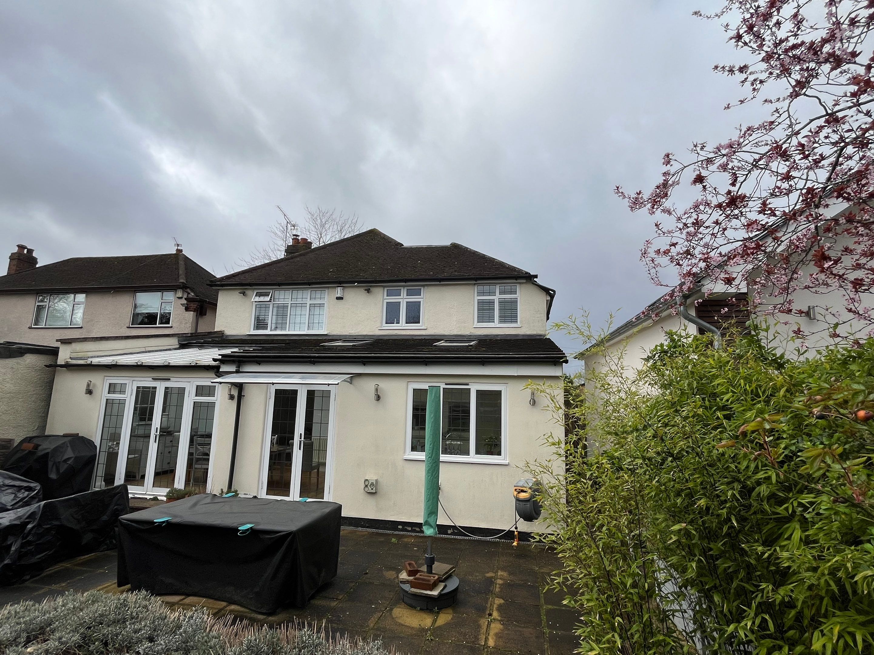 Driveway And Patio Clean using honda 21 ltr/min by Ges Exterior Cleaning ltd