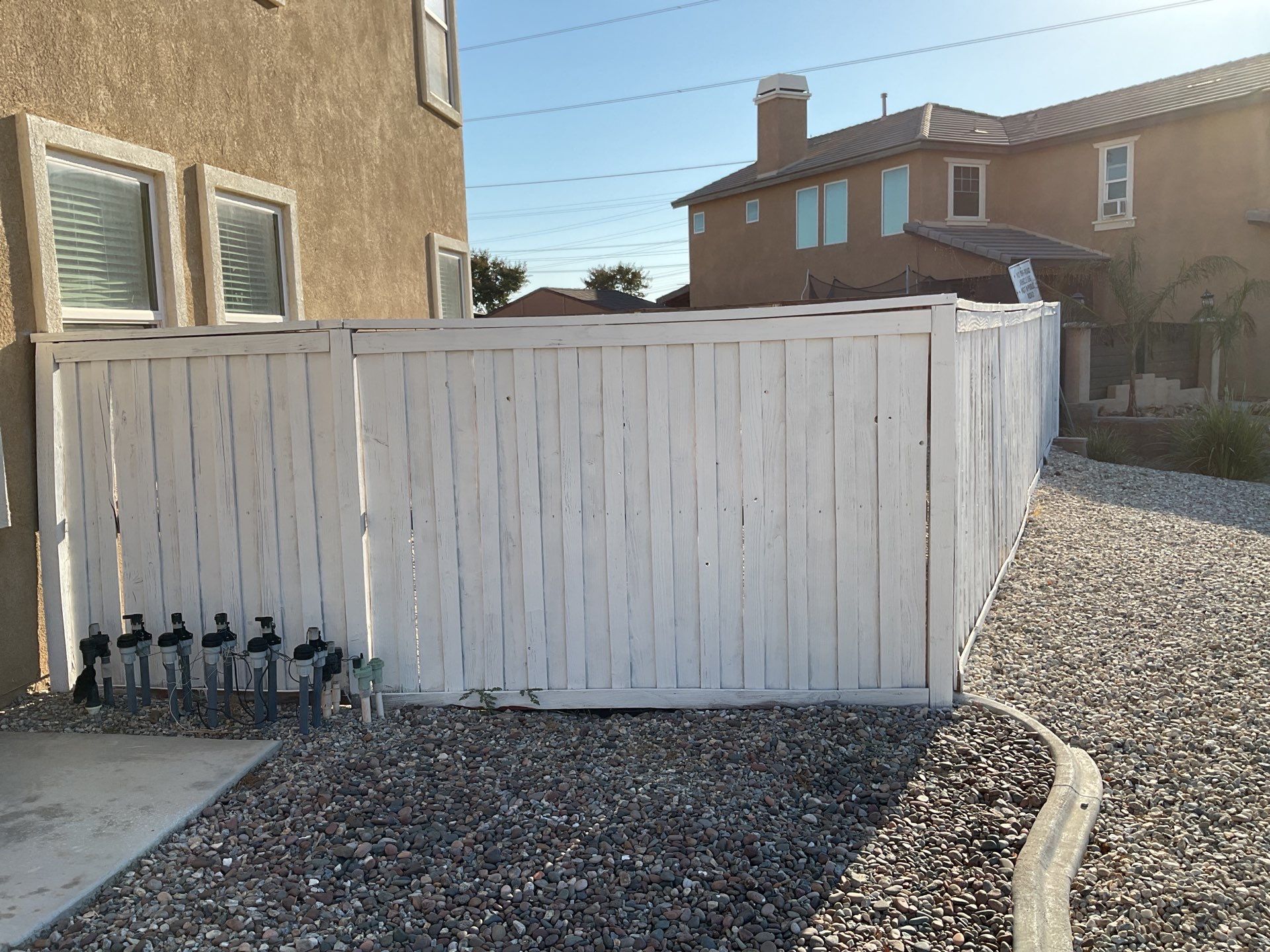 Fence Installation using Vinyl by Fence Guys Inc.