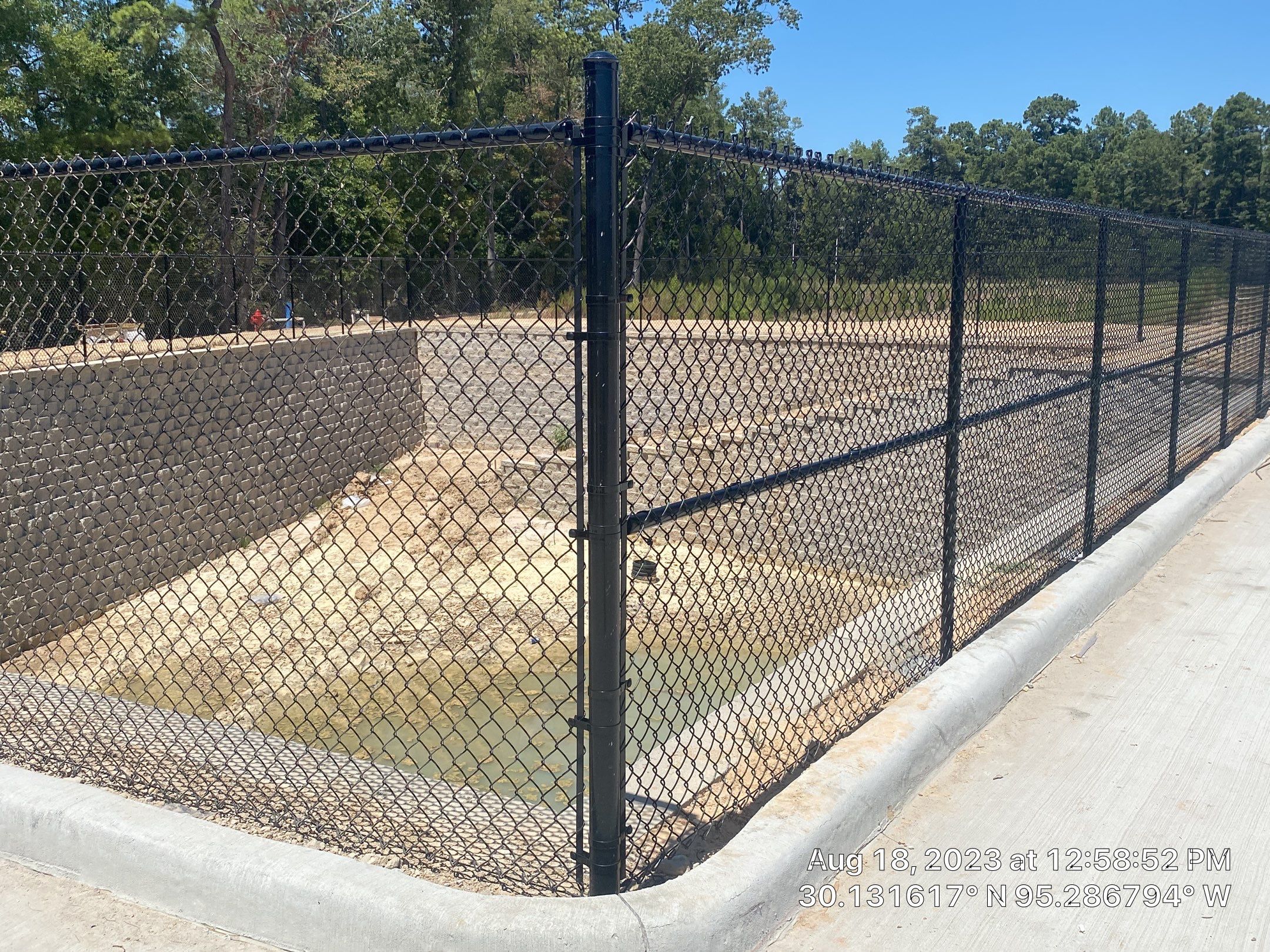 Commercial Chain Link Fence  by Astro Outdoor Designs 