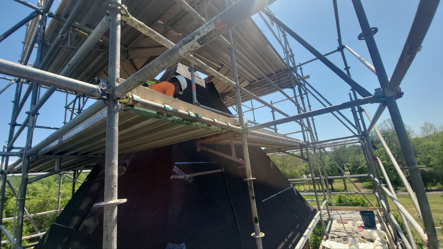 Roof Installation using GAF Timberline HDZ by ExteriorPros