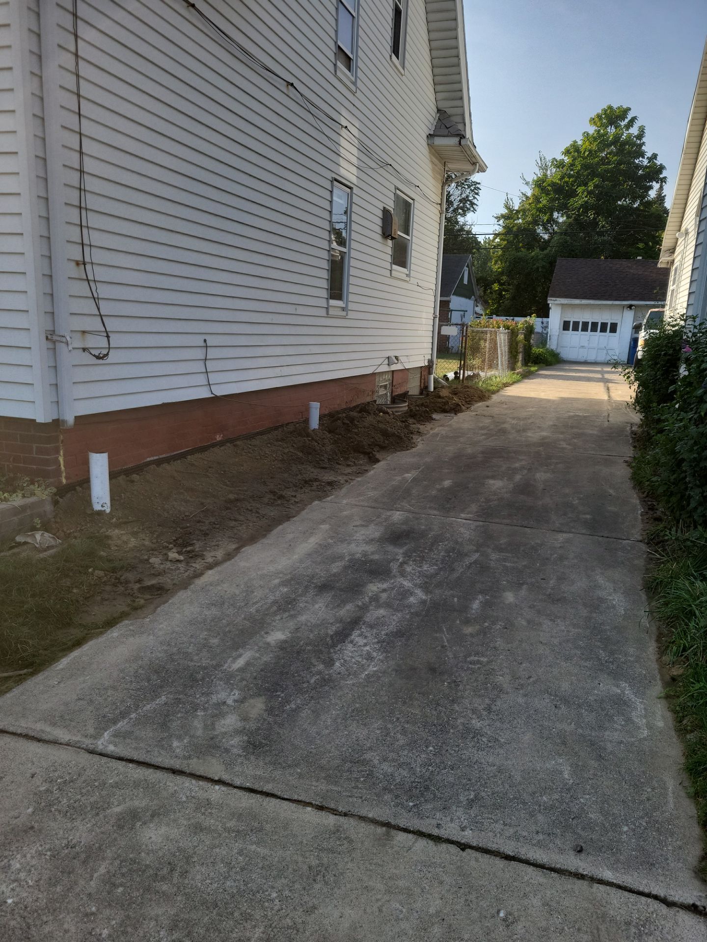 Exterior Deep Waterproofing System by Toledo Basement Repair