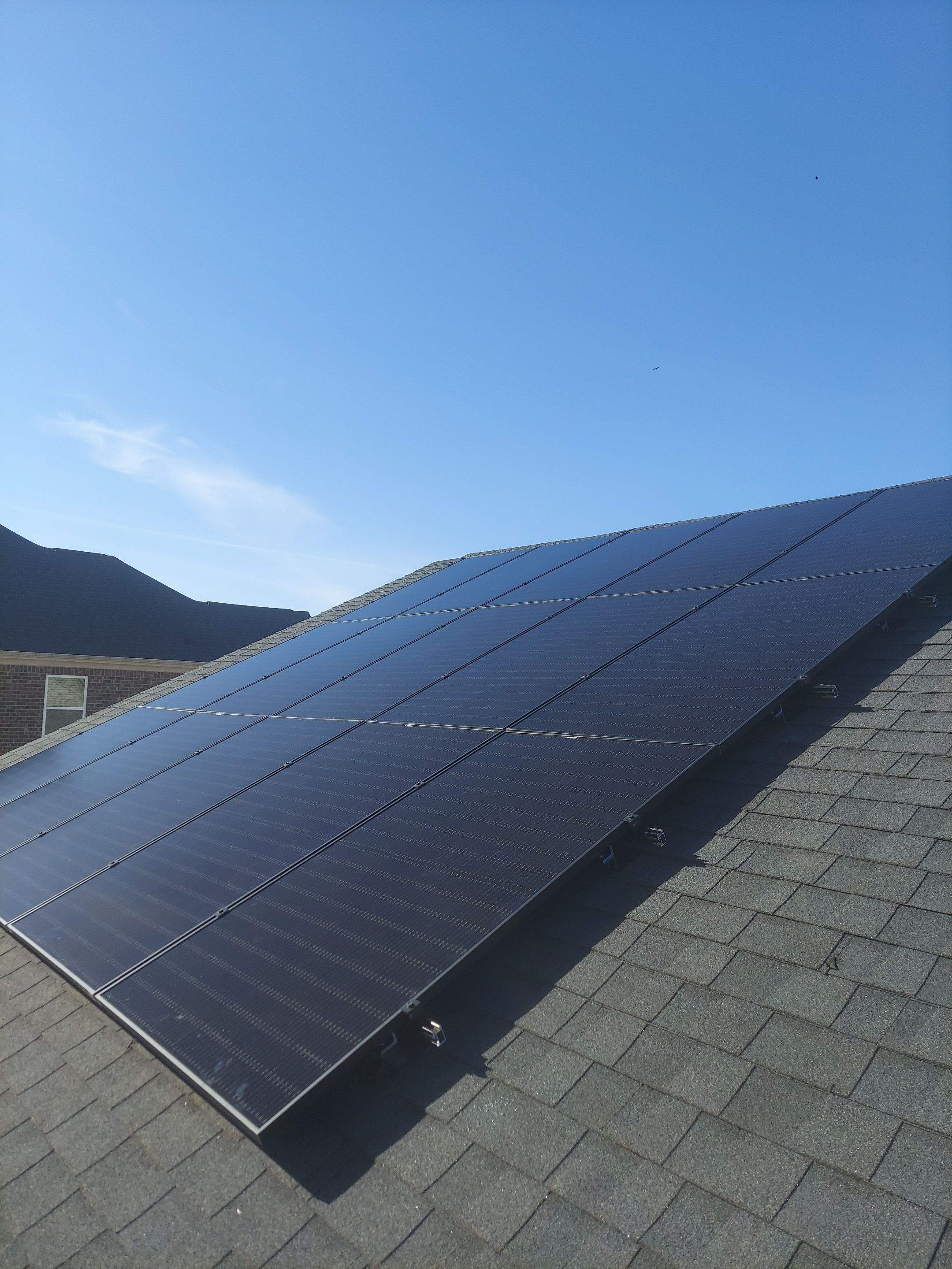 Project in Brentwood by Green Wave Solar 